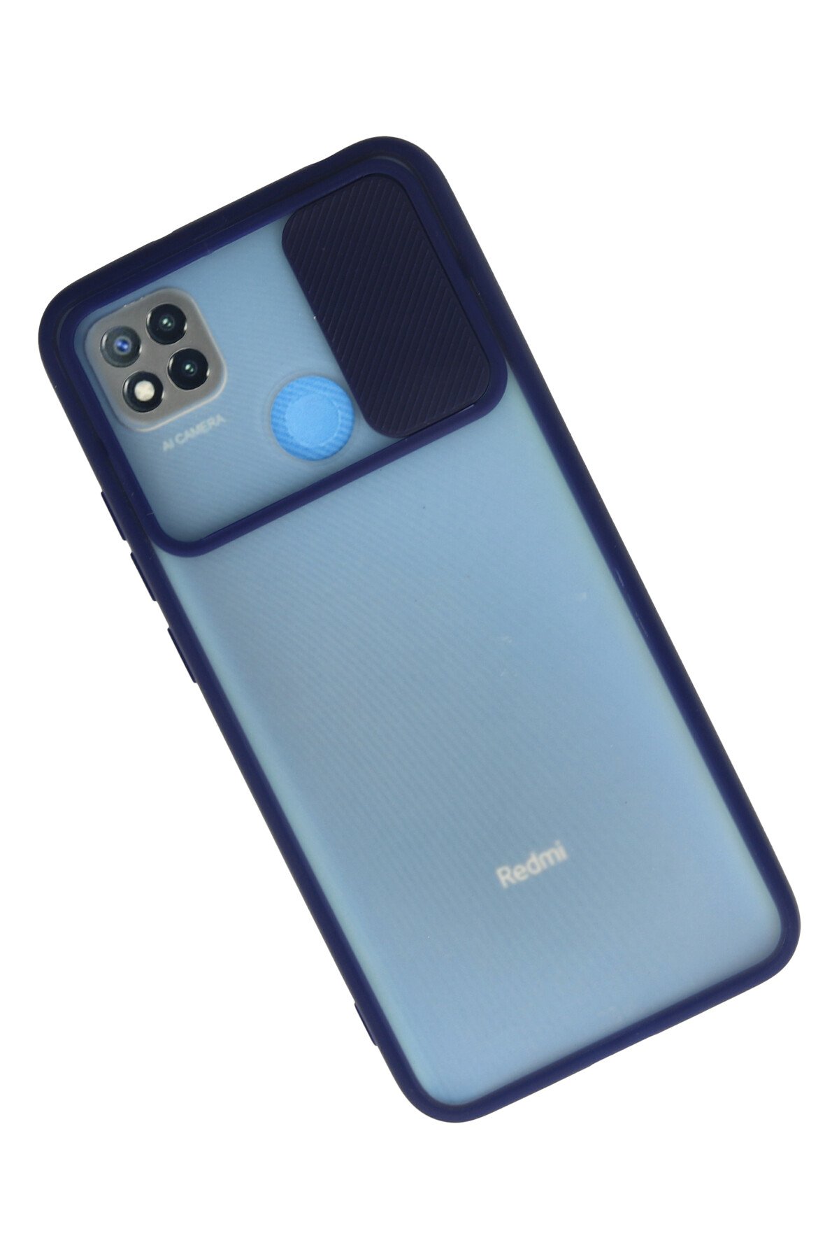 Newface Xiaomi Redmi 9C Kılıf Loop Deri Silikon - Siyah