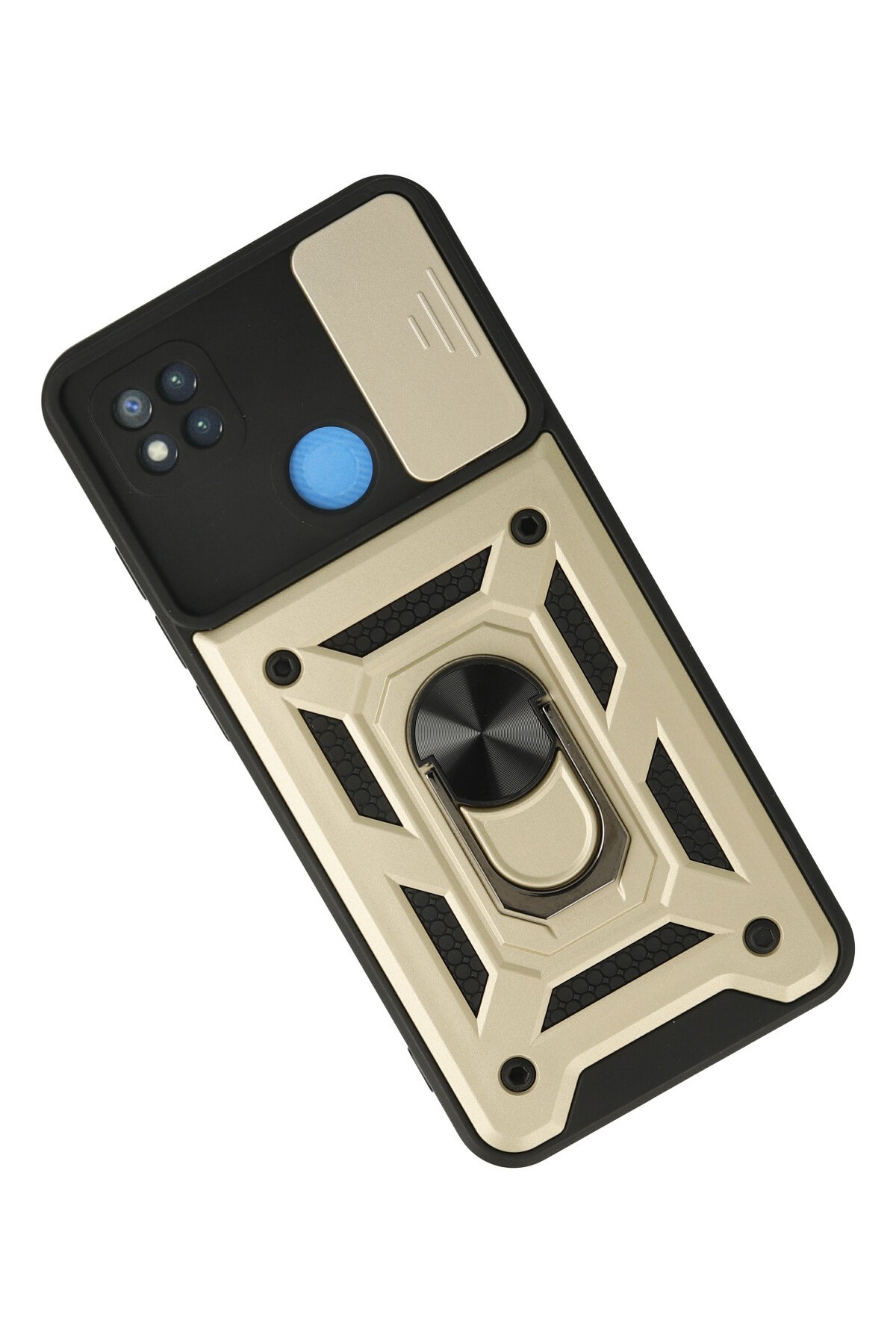 Newface Xiaomi Redmi 9C Kılıf Volet Silikon - Beyaz