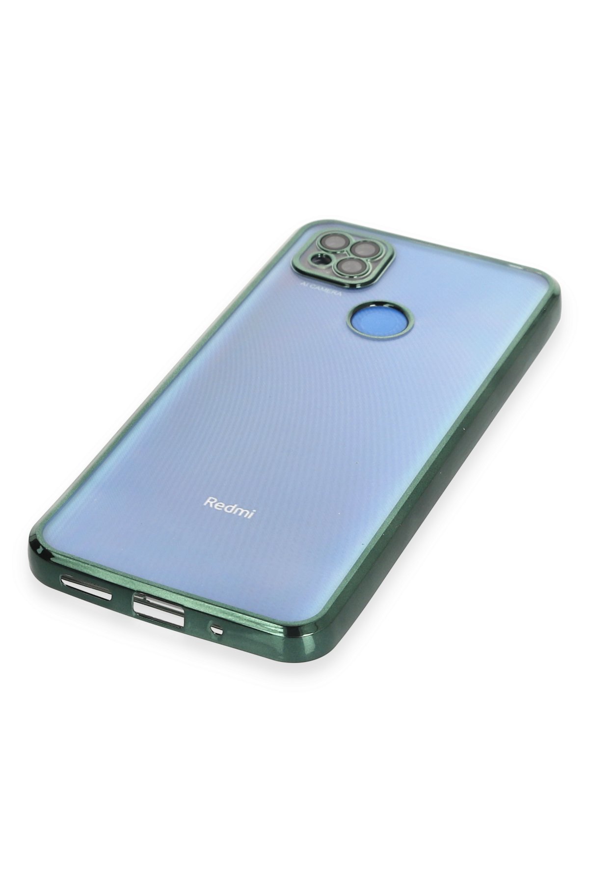 Newface Xiaomi Redmi 9C Kılıf Zuma Kartvizitli Yüzüklü Silikon - Lila