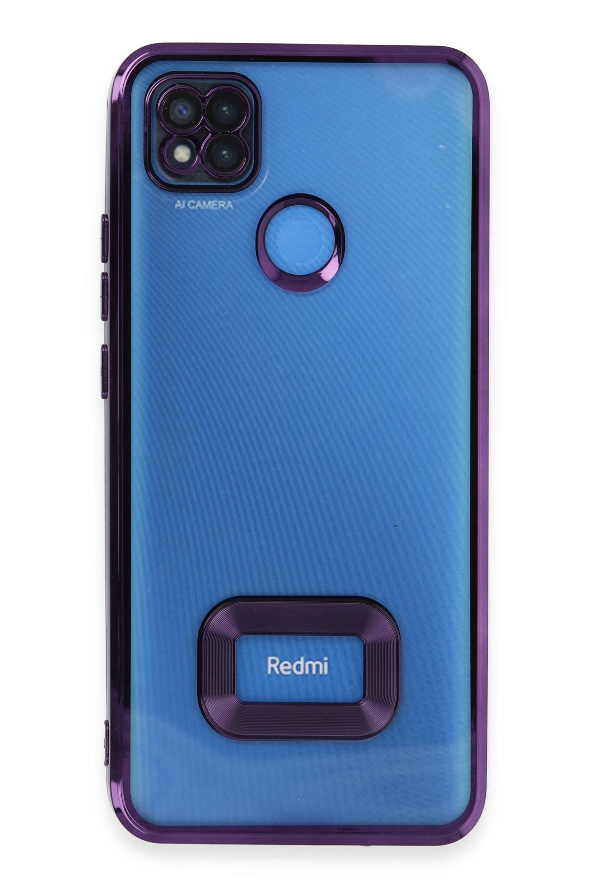 Newface Xiaomi Redmi 9C Kılıf Elegant Kapak - Titan Gri