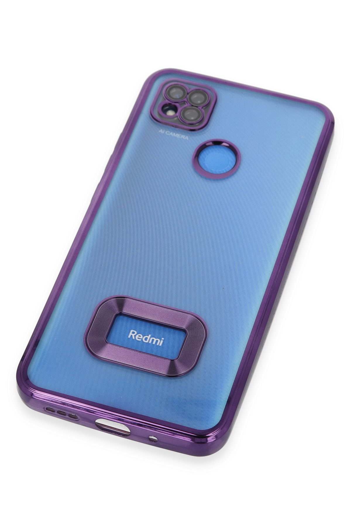Newface Xiaomi Redmi 9C Kılıf Elegant Kapak - Titan Gri