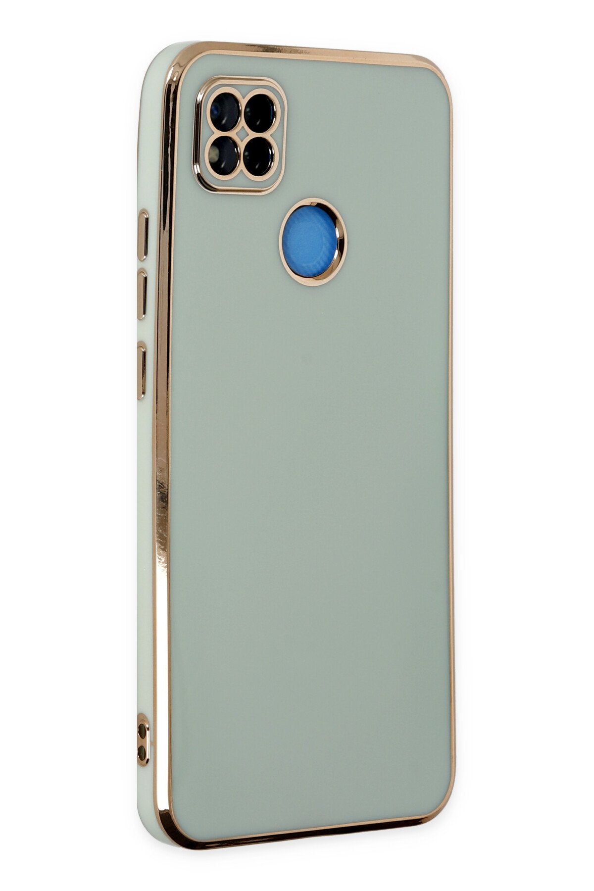 Newface Xiaomi Redmi 9C Kılıf Platin Silikon - Kırmızı