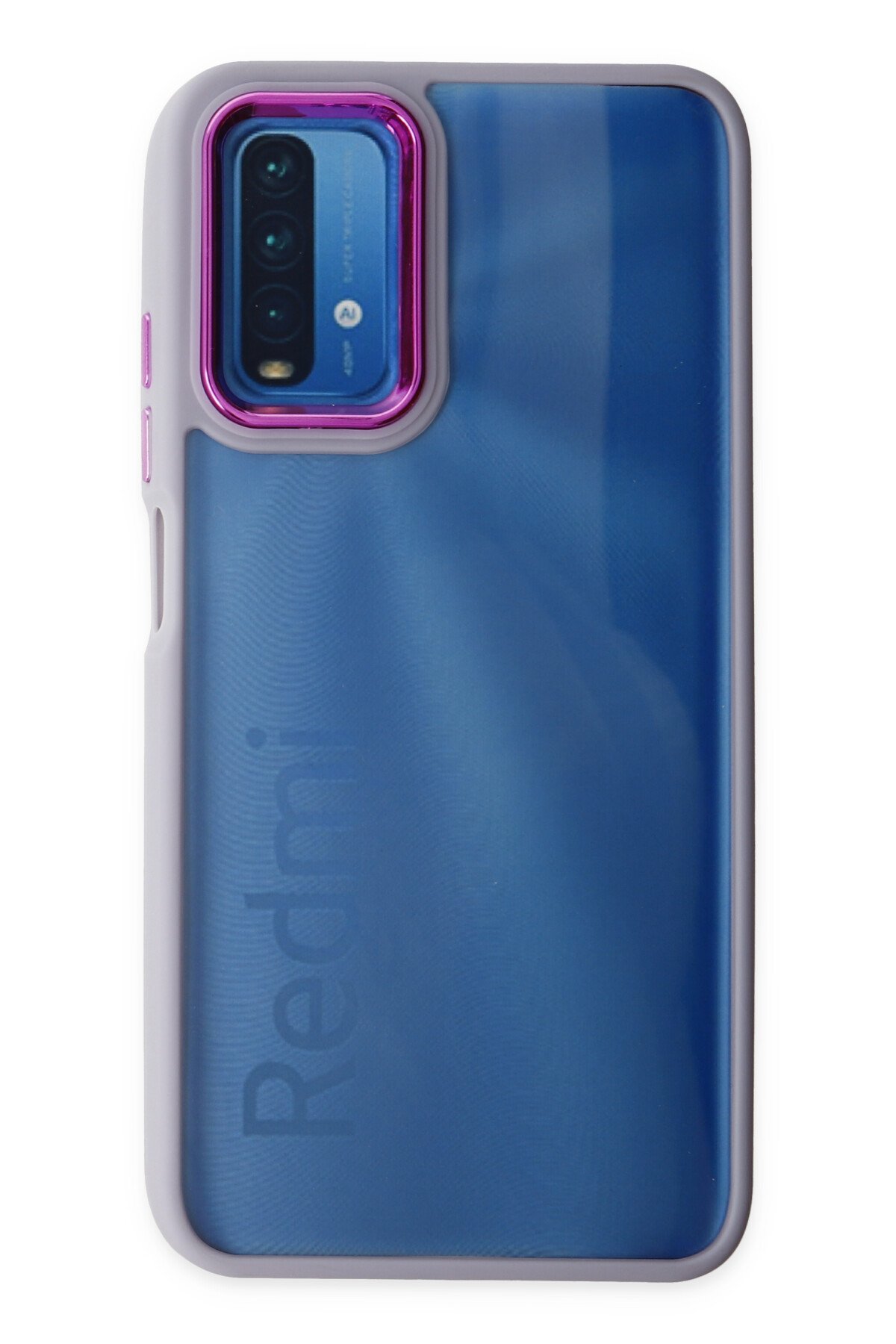 Newface Xiaomi Redmi 9T Kılıf Montreal Silikon Kapak - Kırmızı