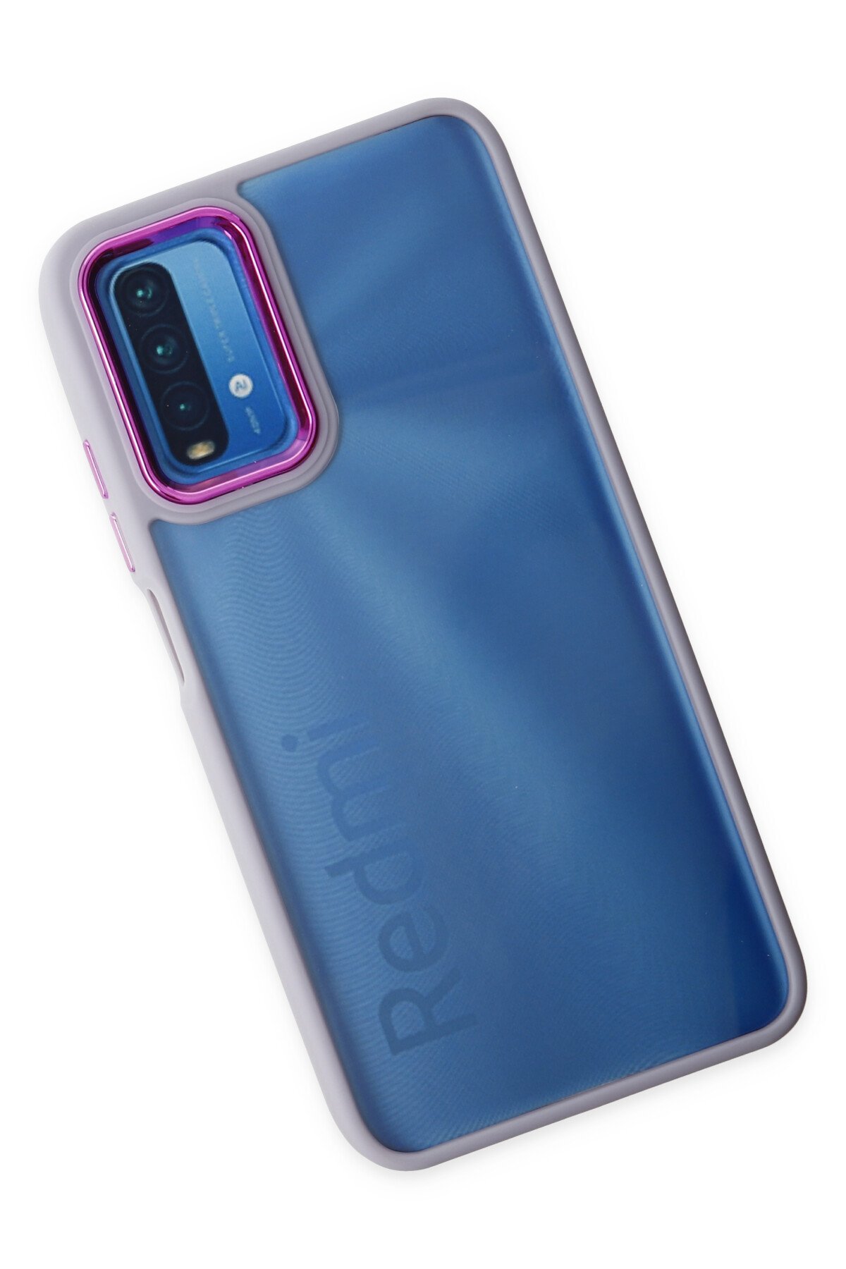 Newface Xiaomi Redmi 9T Kılıf Montreal Silikon Kapak - Kırmızı