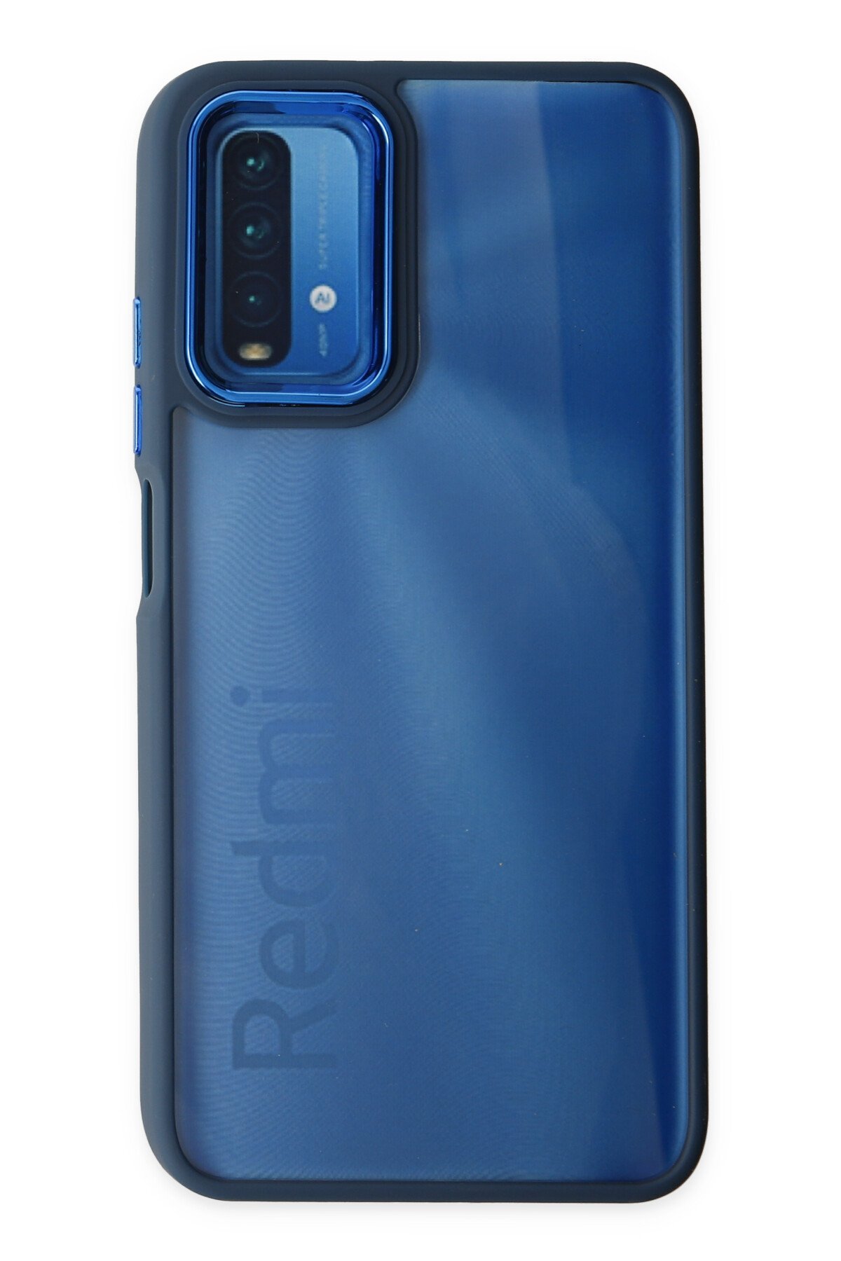 Newface Xiaomi Redmi 9T Kılıf Nano içi Kadife Silikon - Turuncu