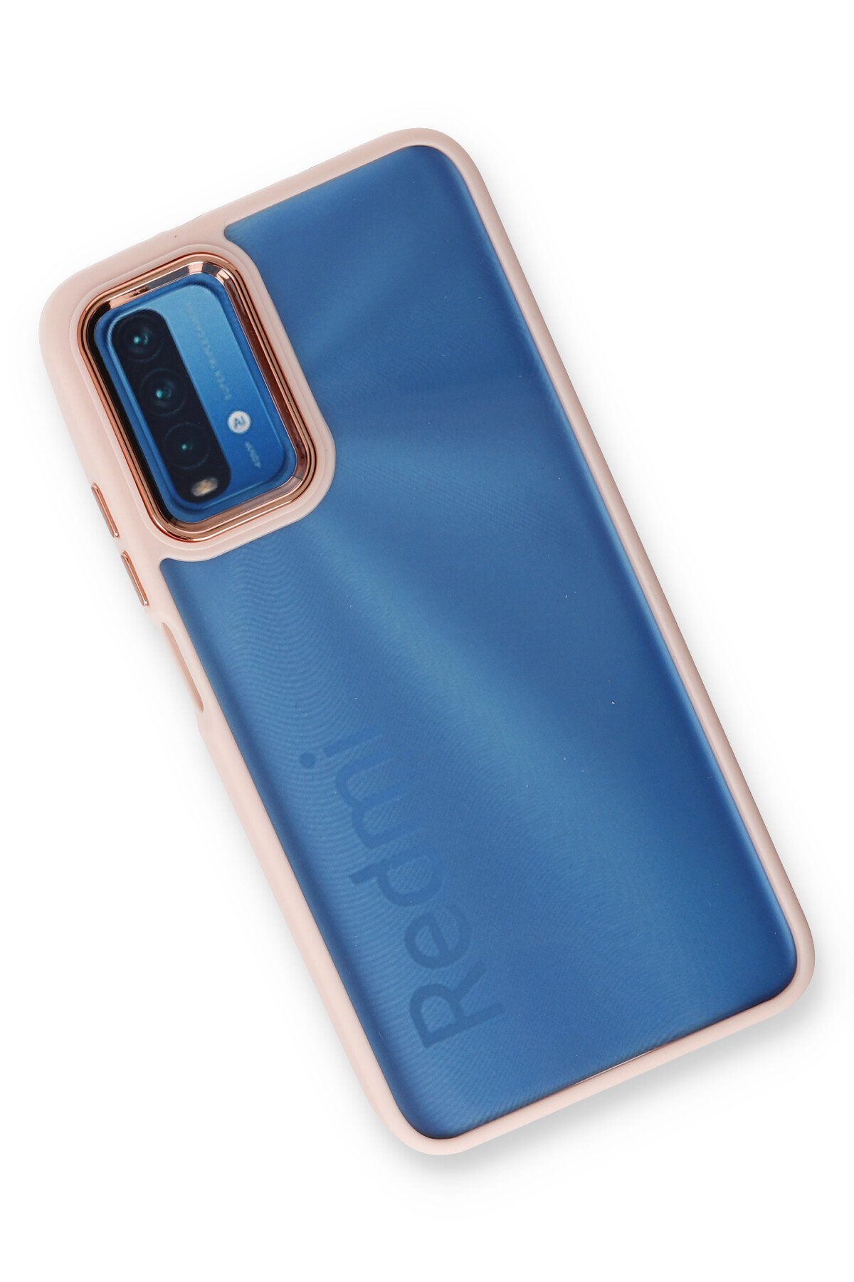 Newface Xiaomi Redmi 9T Kılıf Gros Yüzüklü Silikon - Siyah