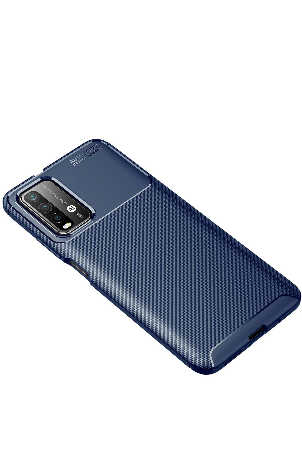 Newface Xiaomi Redmi 9T Kılıf Montreal Yüzüklü Silikon Kapak - Kırmızı