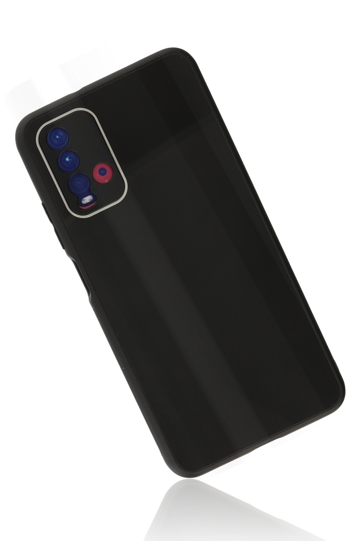 Newface Xiaomi Redmi 9T Kılıf Nano içi Kadife Silikon - Pudra