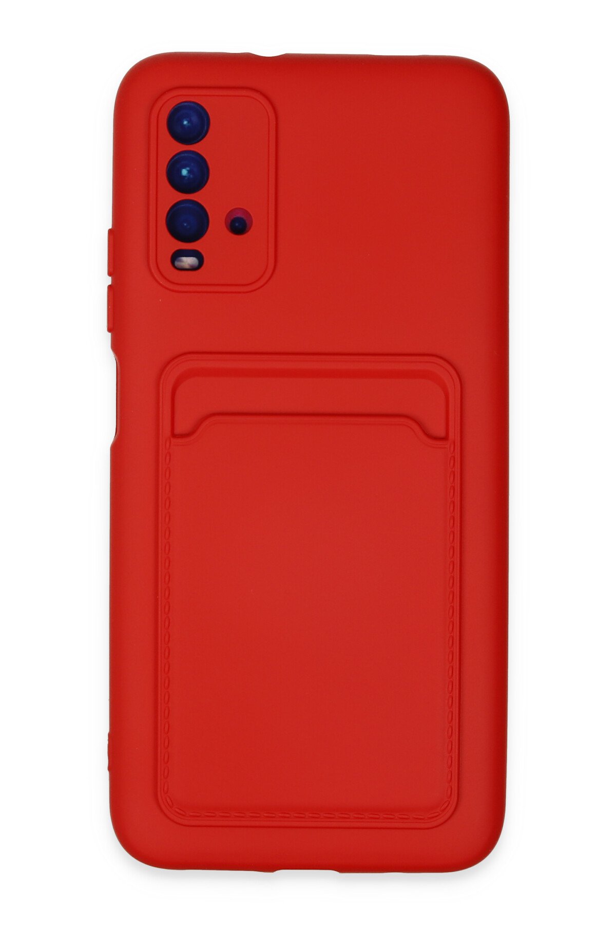Newface Xiaomi Redmi 9T Kılıf Volet Silikon - Mavi
