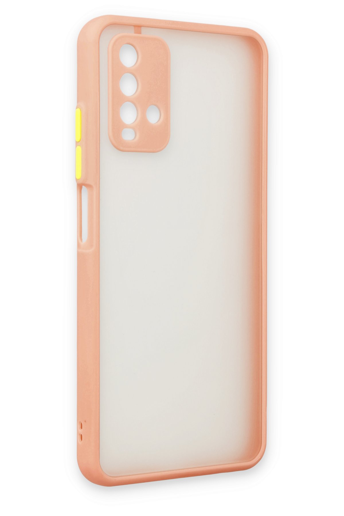 Newface Xiaomi Redmi 9T Kılıf Zuma Kartvizitli Yüzüklü Silikon - Kırmızı