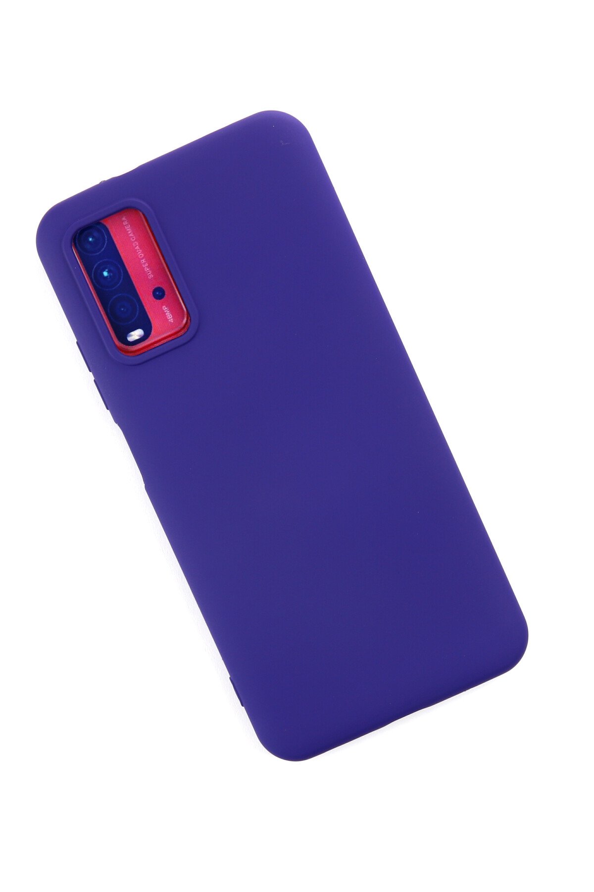 Newface Xiaomi Redmi 9T Kılıf Nano içi Kadife Silikon - Sarı