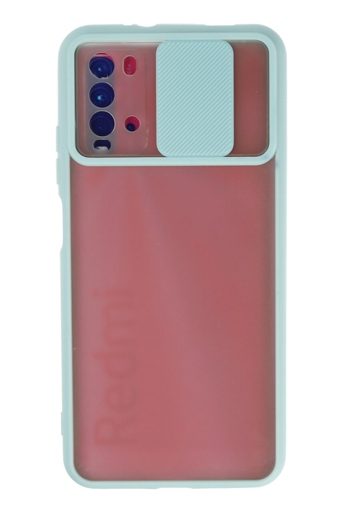 Newface Xiaomi Redmi 9T Kılıf Volet Silikon - Siyah