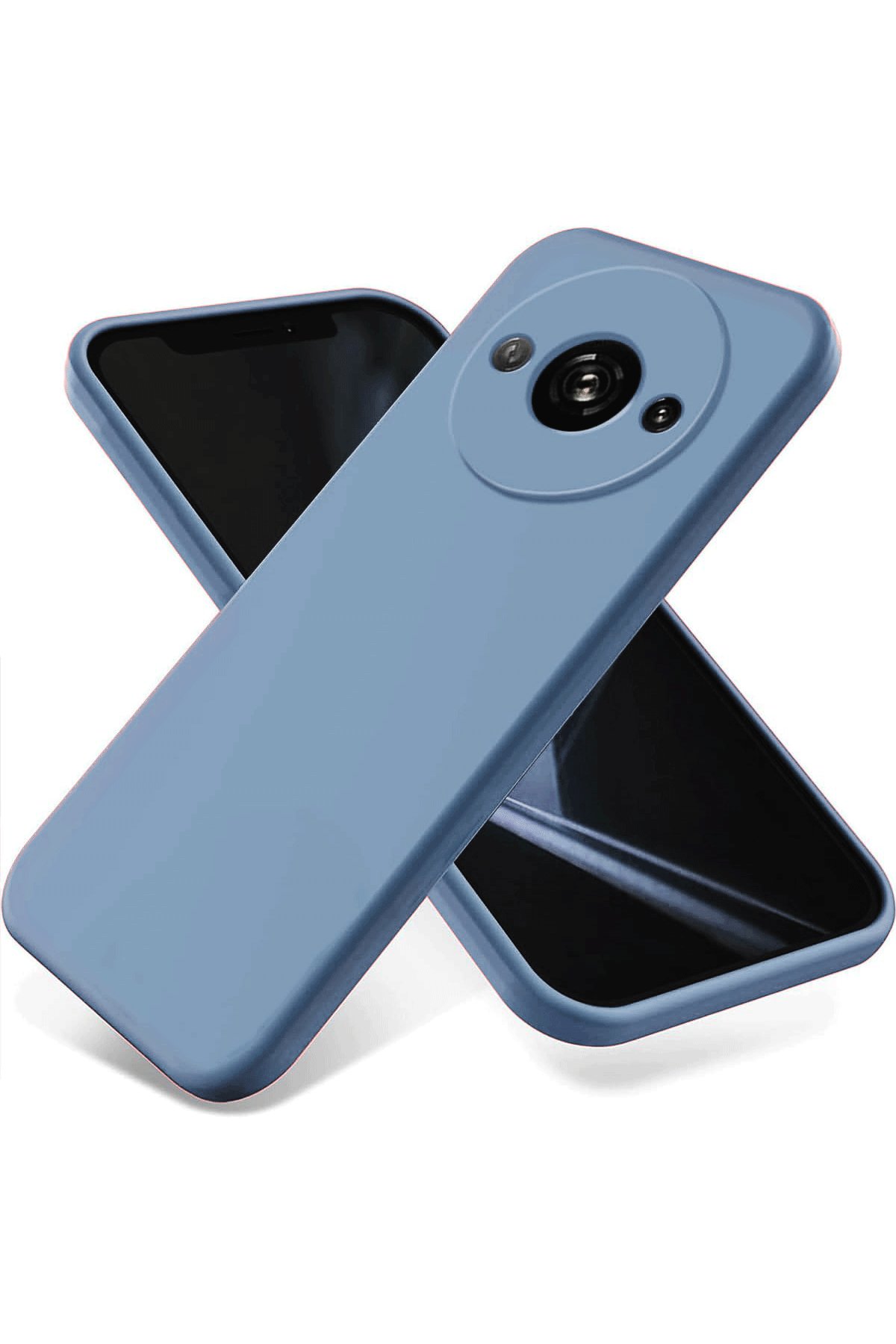 Newface Xiaomi Redmi A3 4G Kılıf First Silikon - Kırmızı