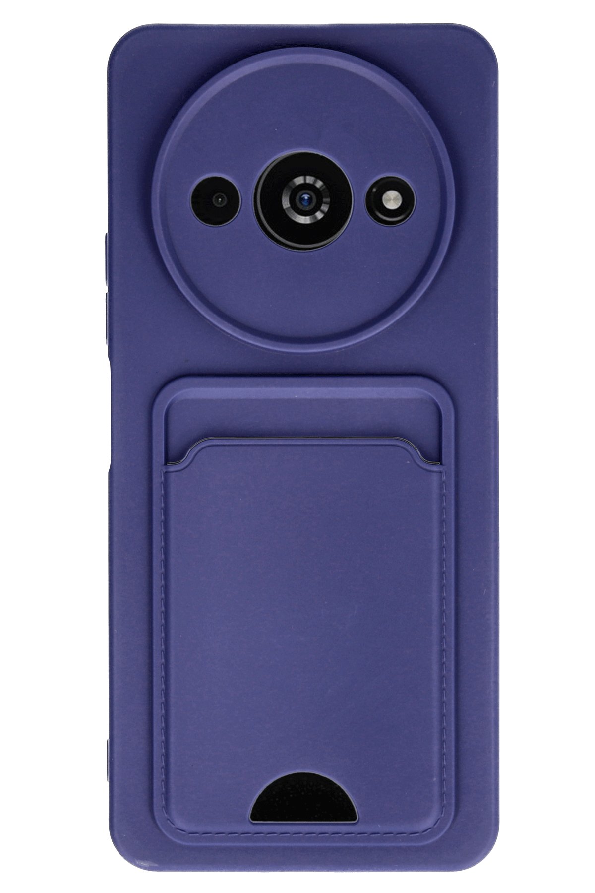 Newface Xiaomi Redmi A3 4G Kılıf Aras Deri Kapak - Lacivert