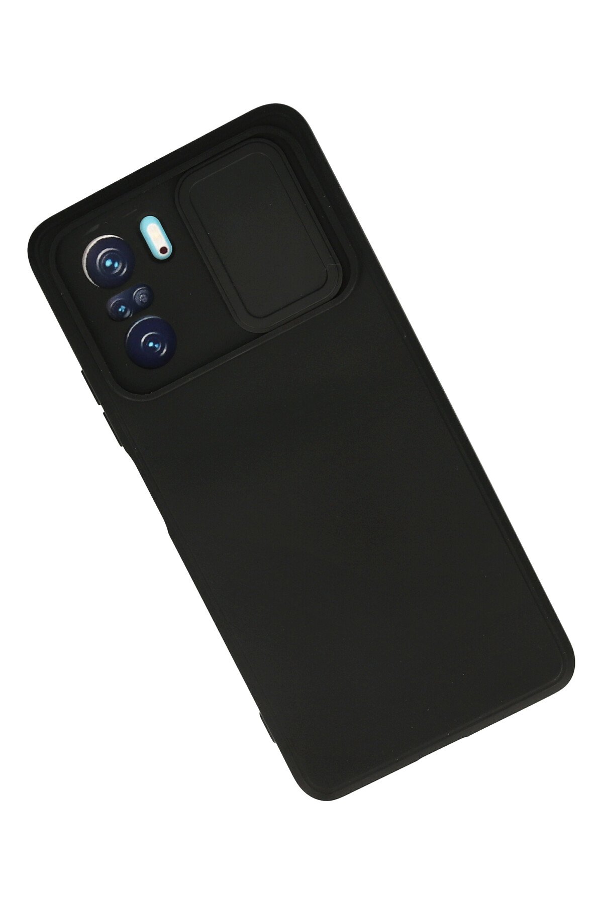 Newface Xiaomi Redmi K40 Kılıf Range Yüzüklü Silikon - Kırmızı