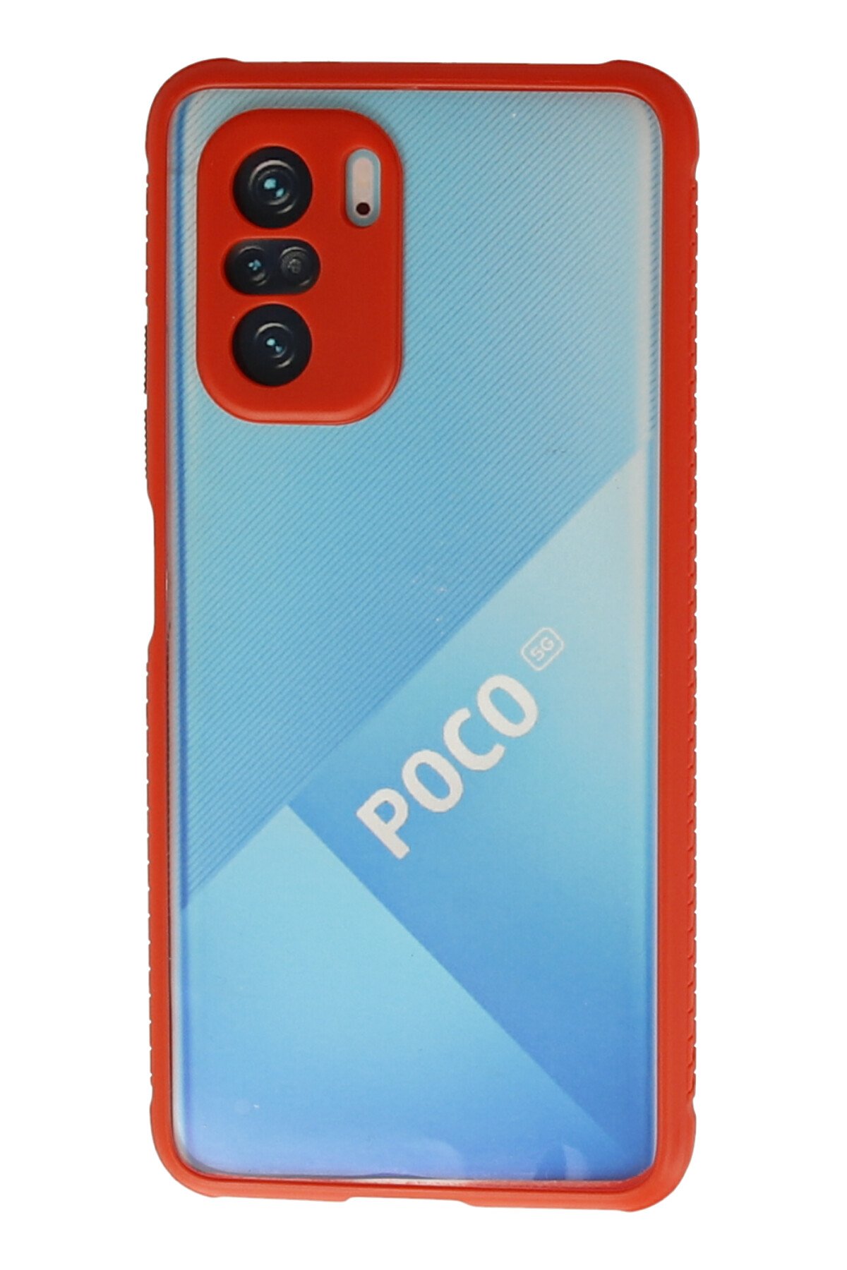Newface Xiaomi Redmi K40 Kılıf Nano içi Kadife Silikon - Mavi