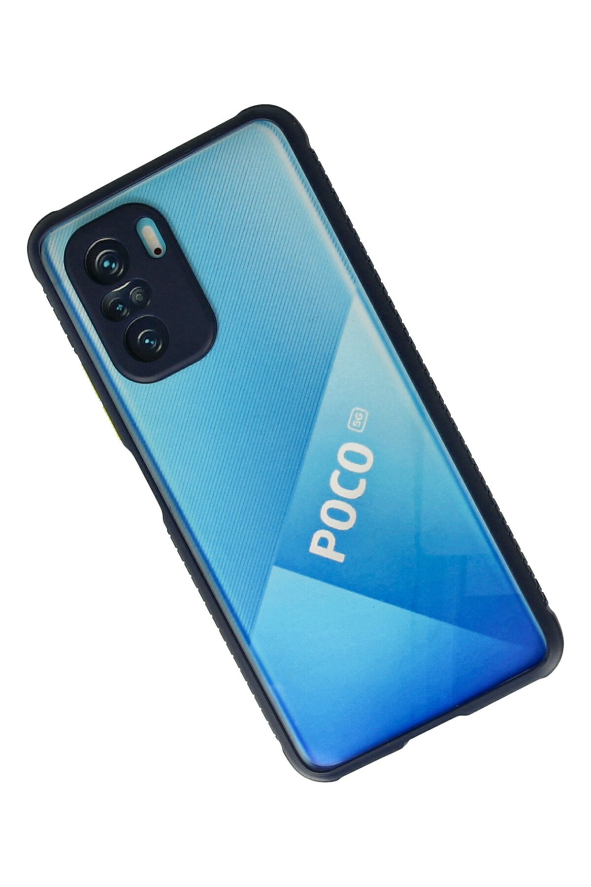 Newface Xiaomi Redmi K40 Kılıf Simli Yüzüklü Silikon - Mor