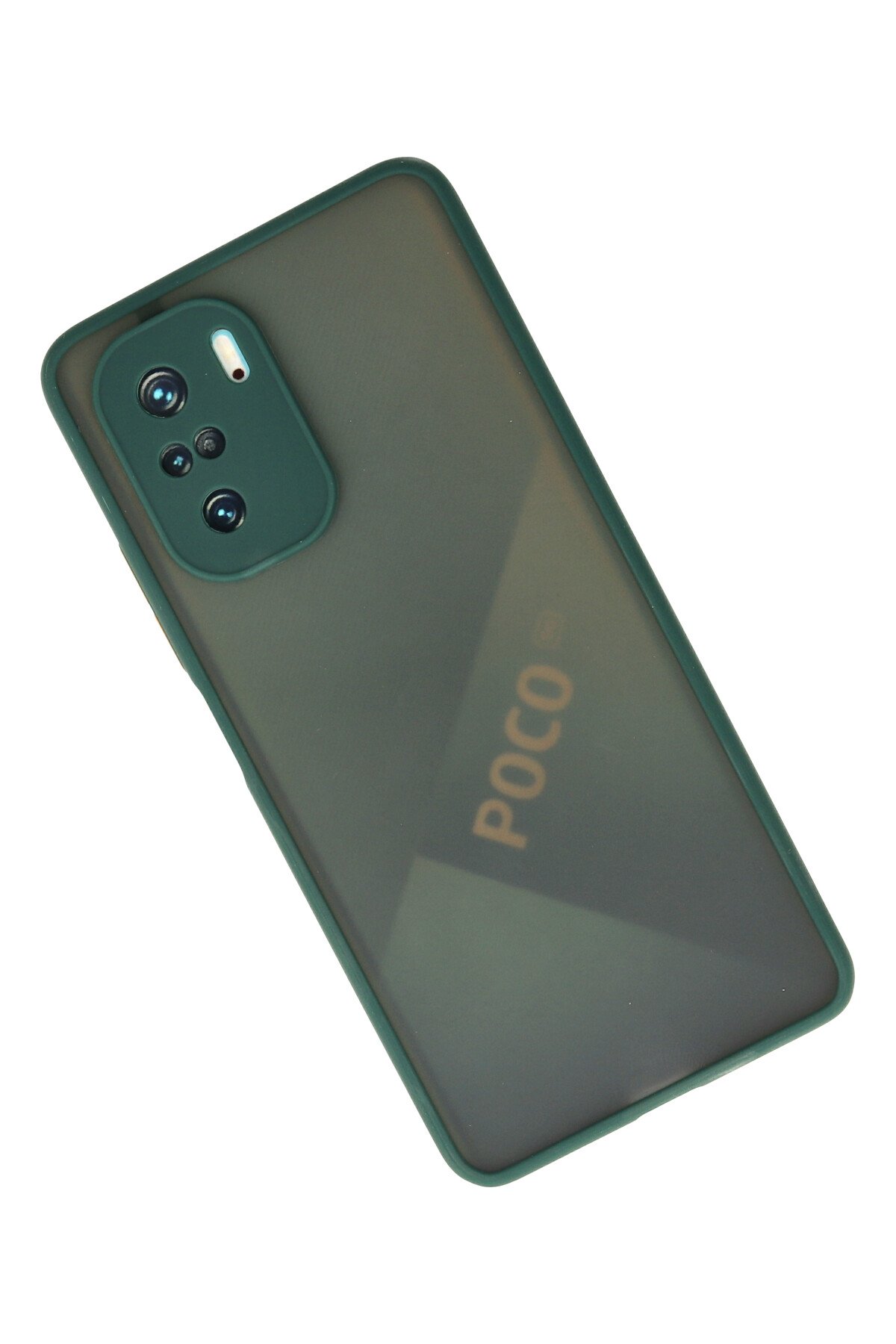 Newface Xiaomi Redmi K40 Kılıf Viktor Yüzüklü Silikon - Pudra