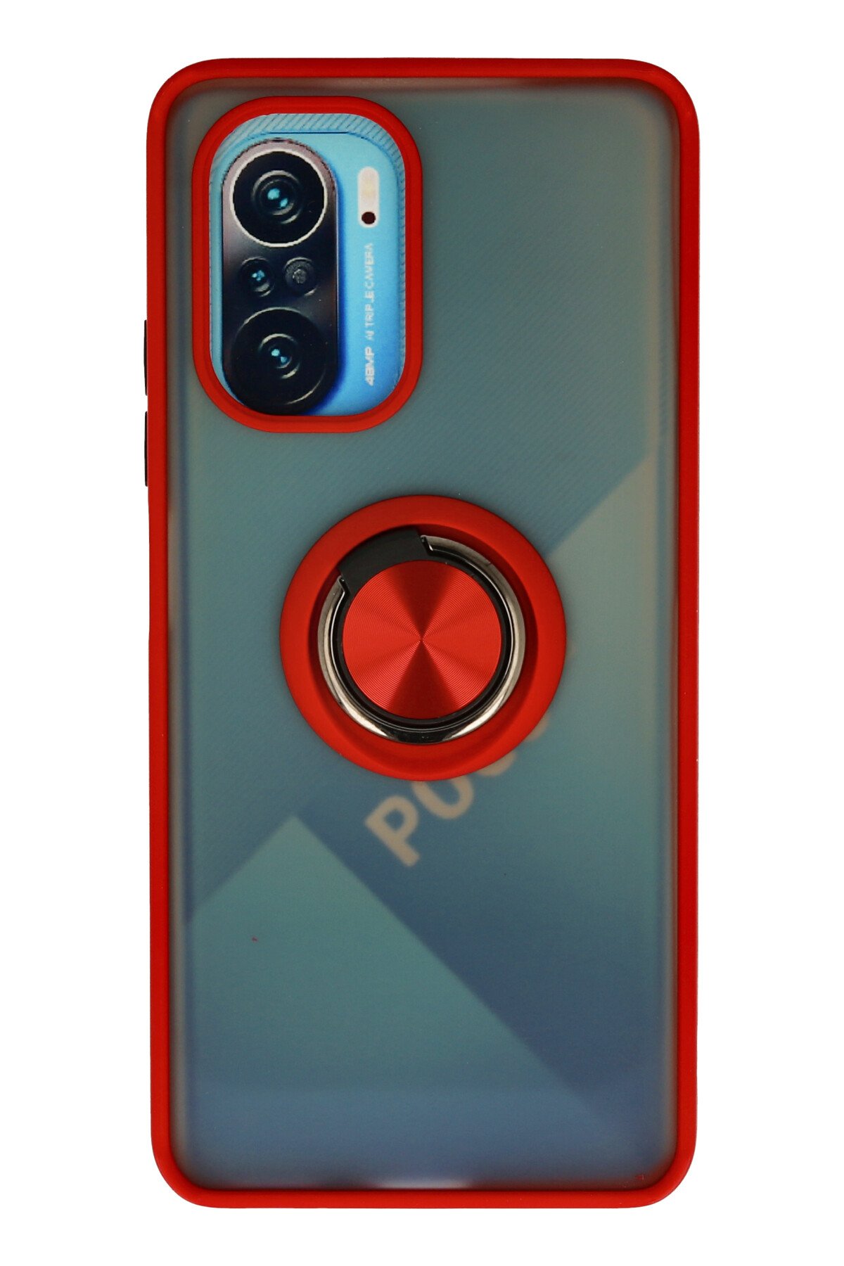 Newface Xiaomi Redmi K40 Kılıf Platin Kamera Koruma Silikon - Sarı