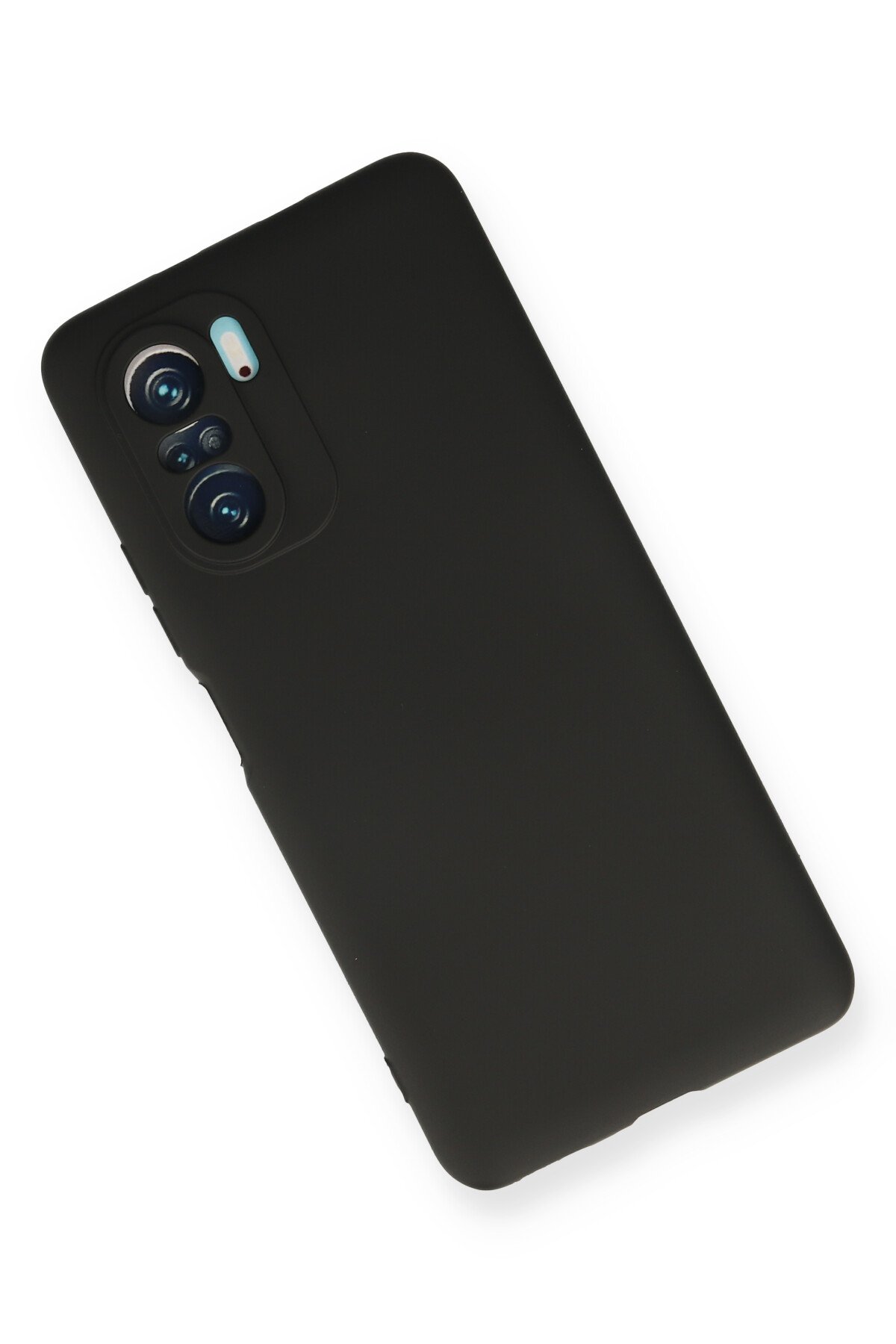 Newface Xiaomi Redmi K40 Kılıf Platin Silikon - Siyah