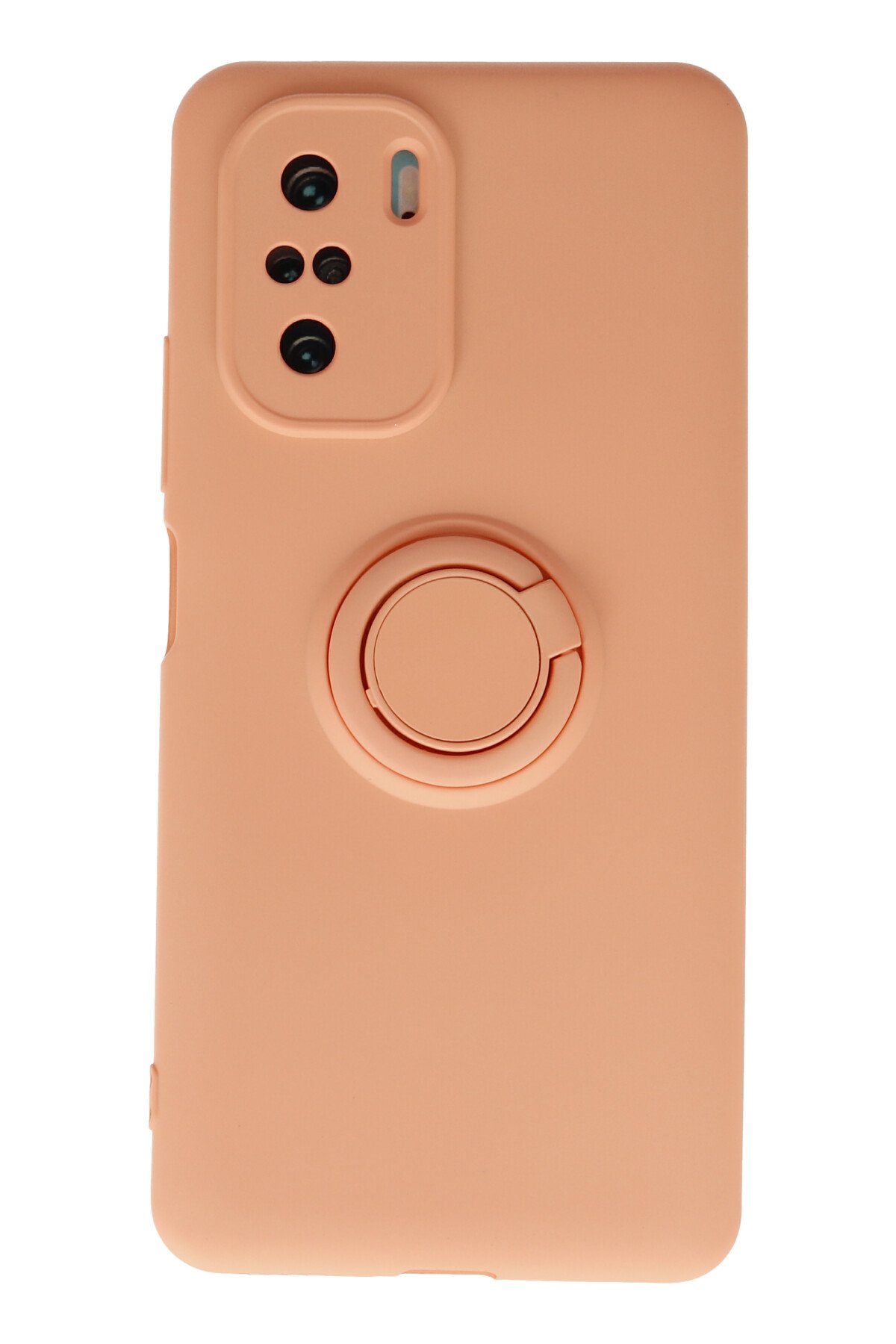 Newface Xiaomi Redmi K40 Kılıf Nano içi Kadife Silikon - Sarı