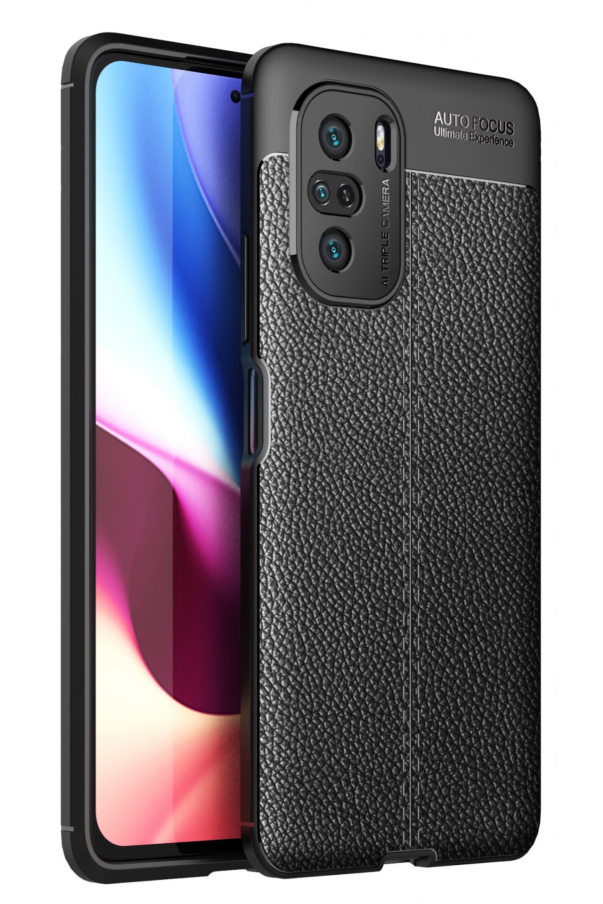 Newface Xiaomi Mi 11i Kılıf Viktor Yüzüklü Silikon - Lacivert