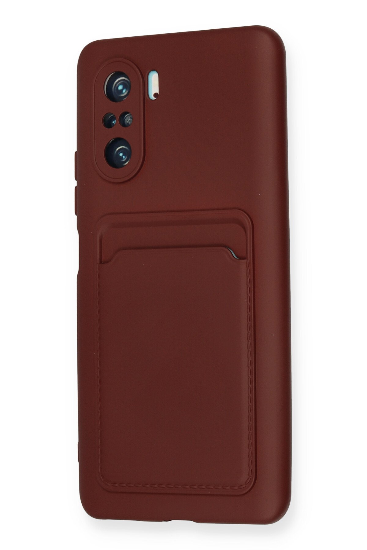 Newface Xiaomi Redmi K40 Pro Kılıf Viktor Yüzüklü Silikon - Sarı