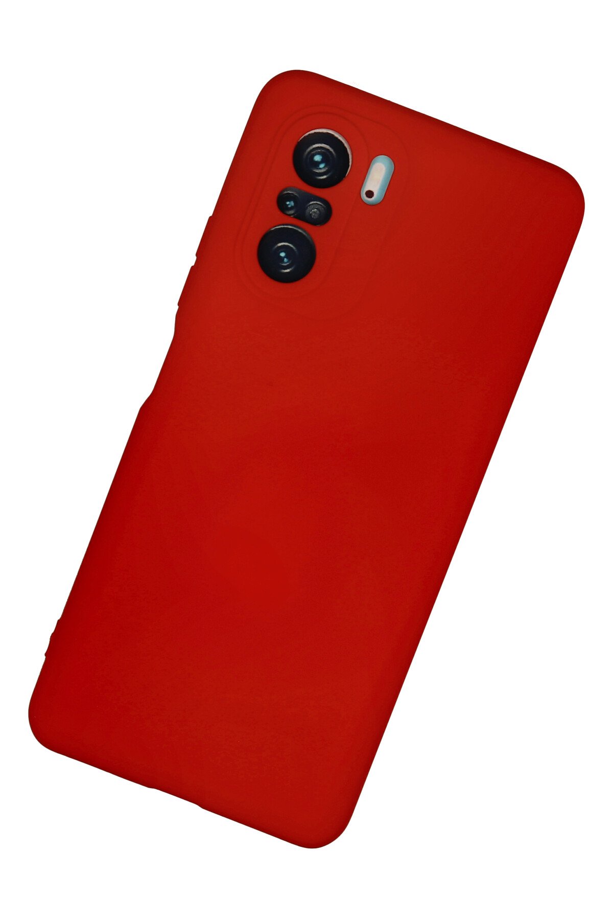 Newface Xiaomi Redmi K40 Pro Kılıf First Silikon - Kırmızı