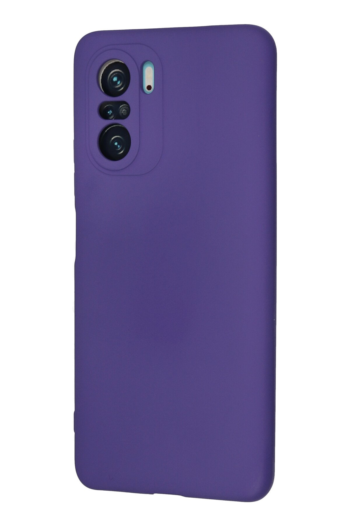 Newface Xiaomi Redmi K40 Pro Kılıf Montreal Yüzüklü Silikon Kapak - Kırmızı