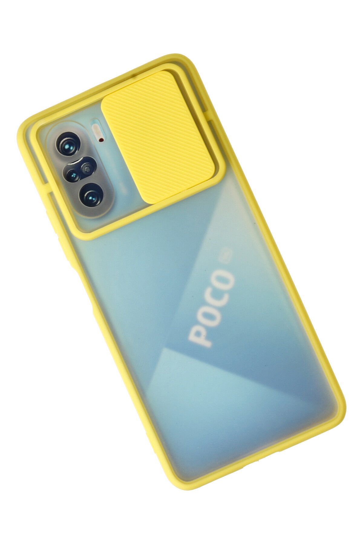 Newface Xiaomi Redmi K40 Pro Kılıf Viktor Yüzüklü Silikon - Pudra