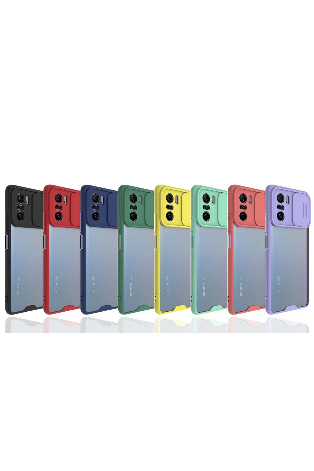 Newface Xiaomi Redmi K40 Pro Kılıf Nano içi Kadife Silikon - Siyah