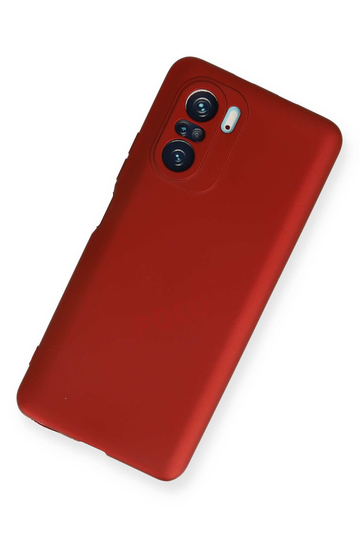 Newface Xiaomi Redmi K40 Pro Kılıf Viktor Yüzüklü Silikon - Kırmızı
