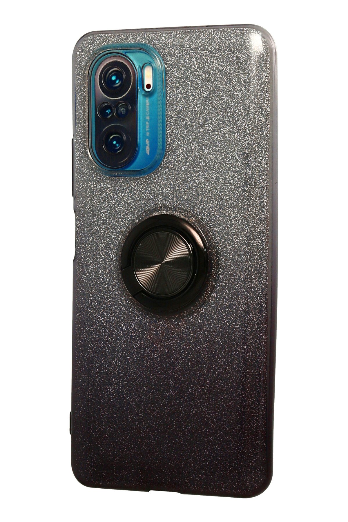 Newface Xiaomi Redmi K40 Pro Kılıf Miami Şeffaf Silikon - Lacivert