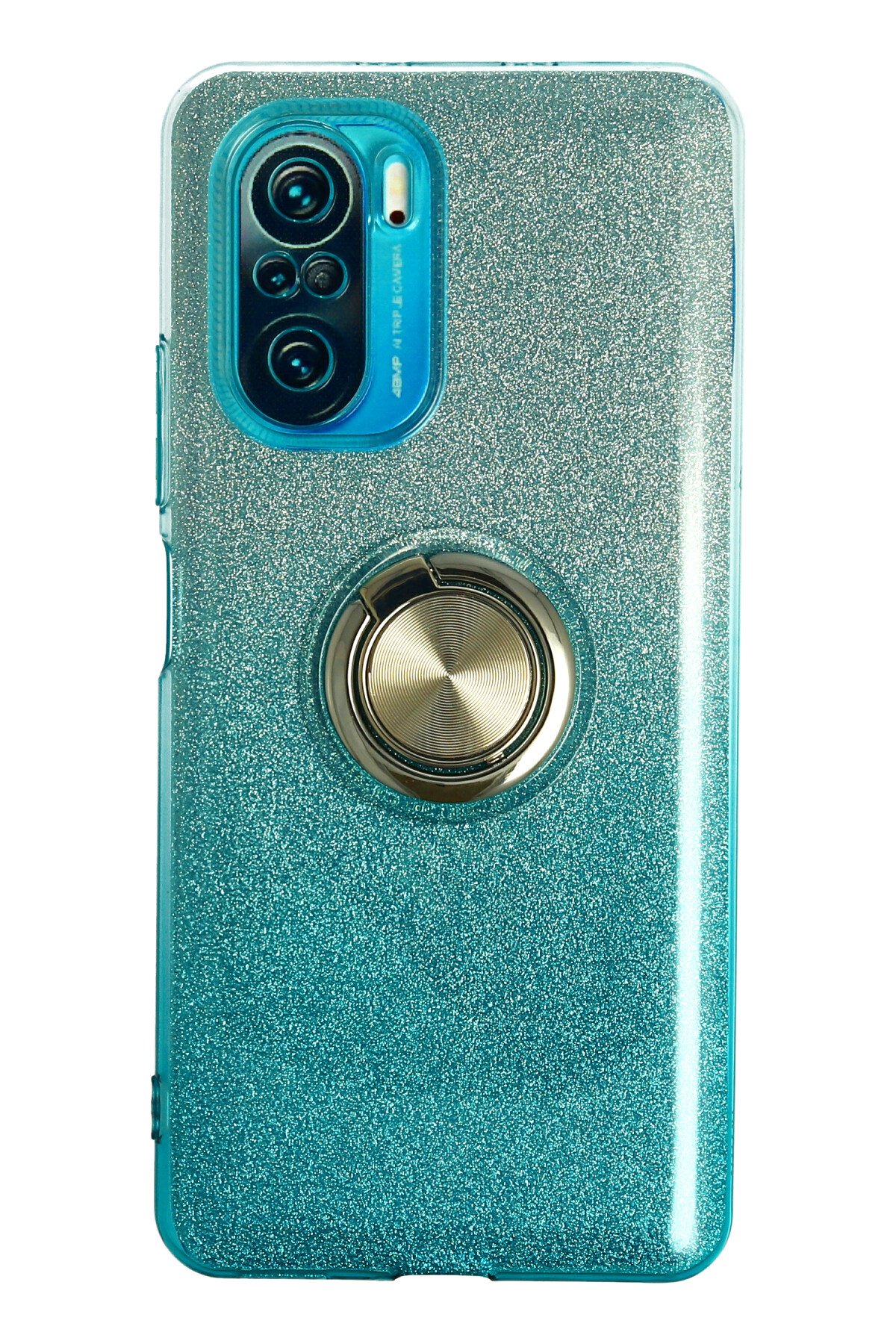 Newface Xiaomi Redmi K40 Pro Kılıf Palm Buzlu Kamera Sürgülü Silikon - Pembe