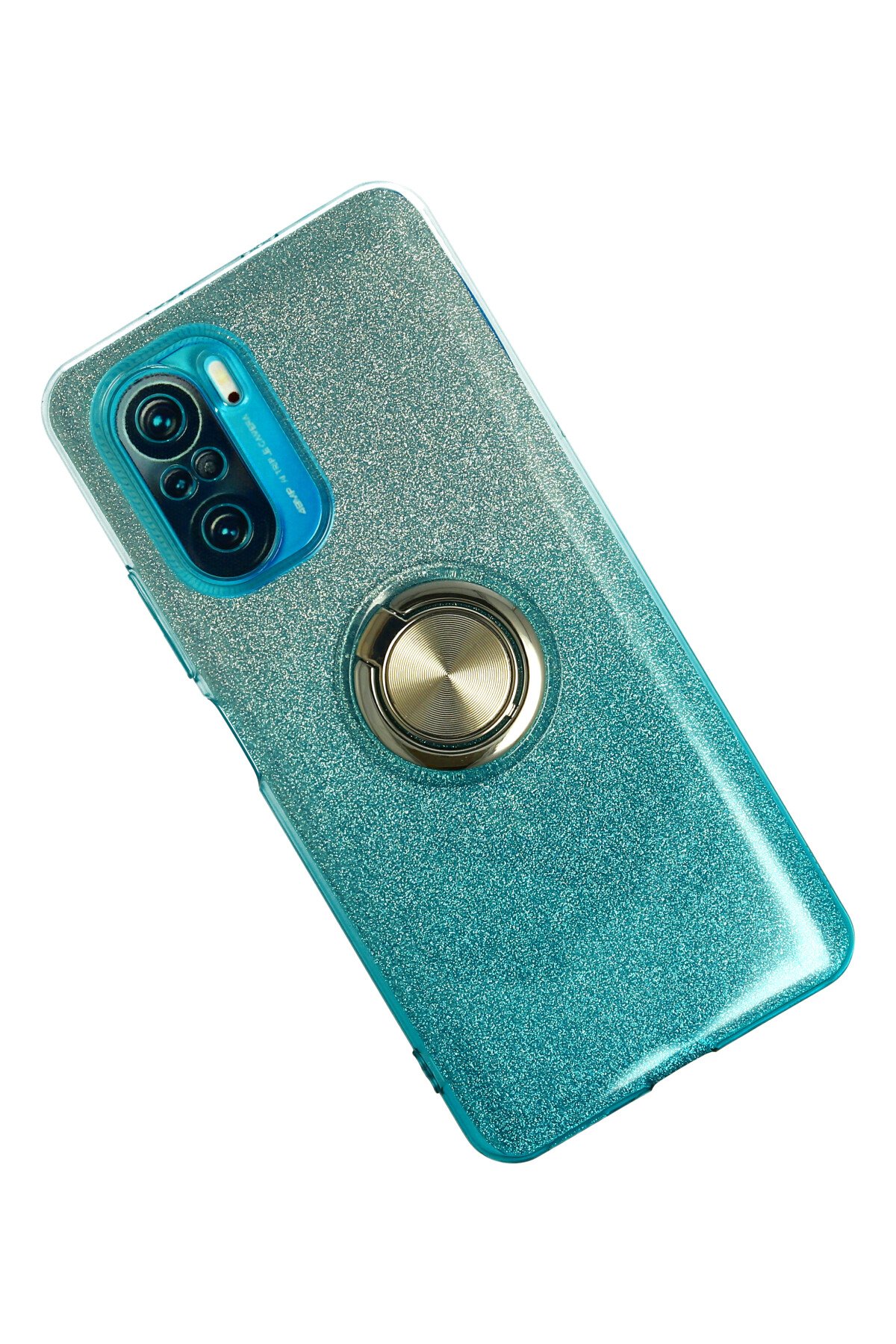 Newface Xiaomi Redmi K40 Pro Kılıf Palm Buzlu Kamera Sürgülü Silikon - Pembe