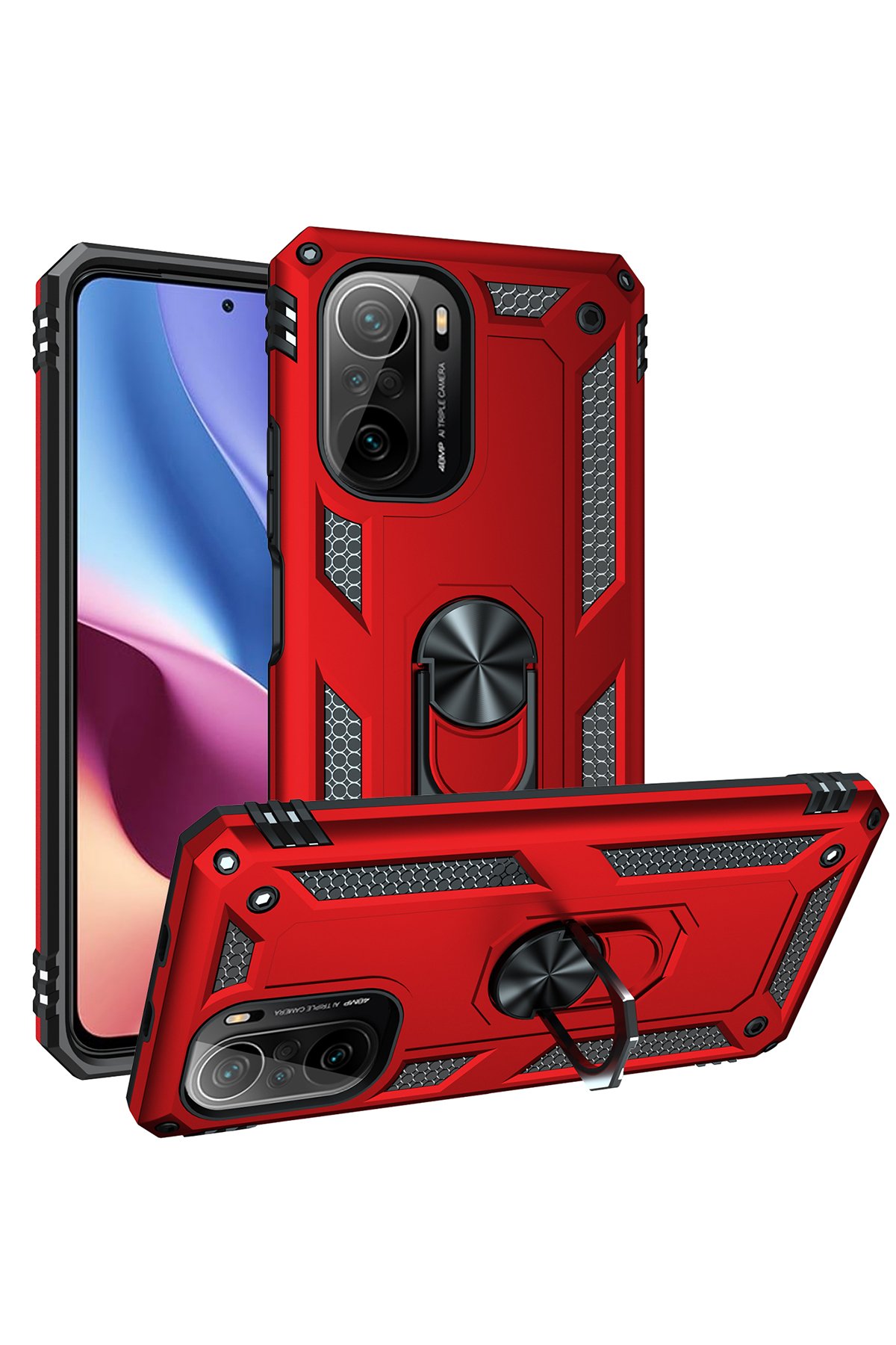 Newface Xiaomi Redmi K40 Pro Kılıf Auto Focus Kapak - Lacivert