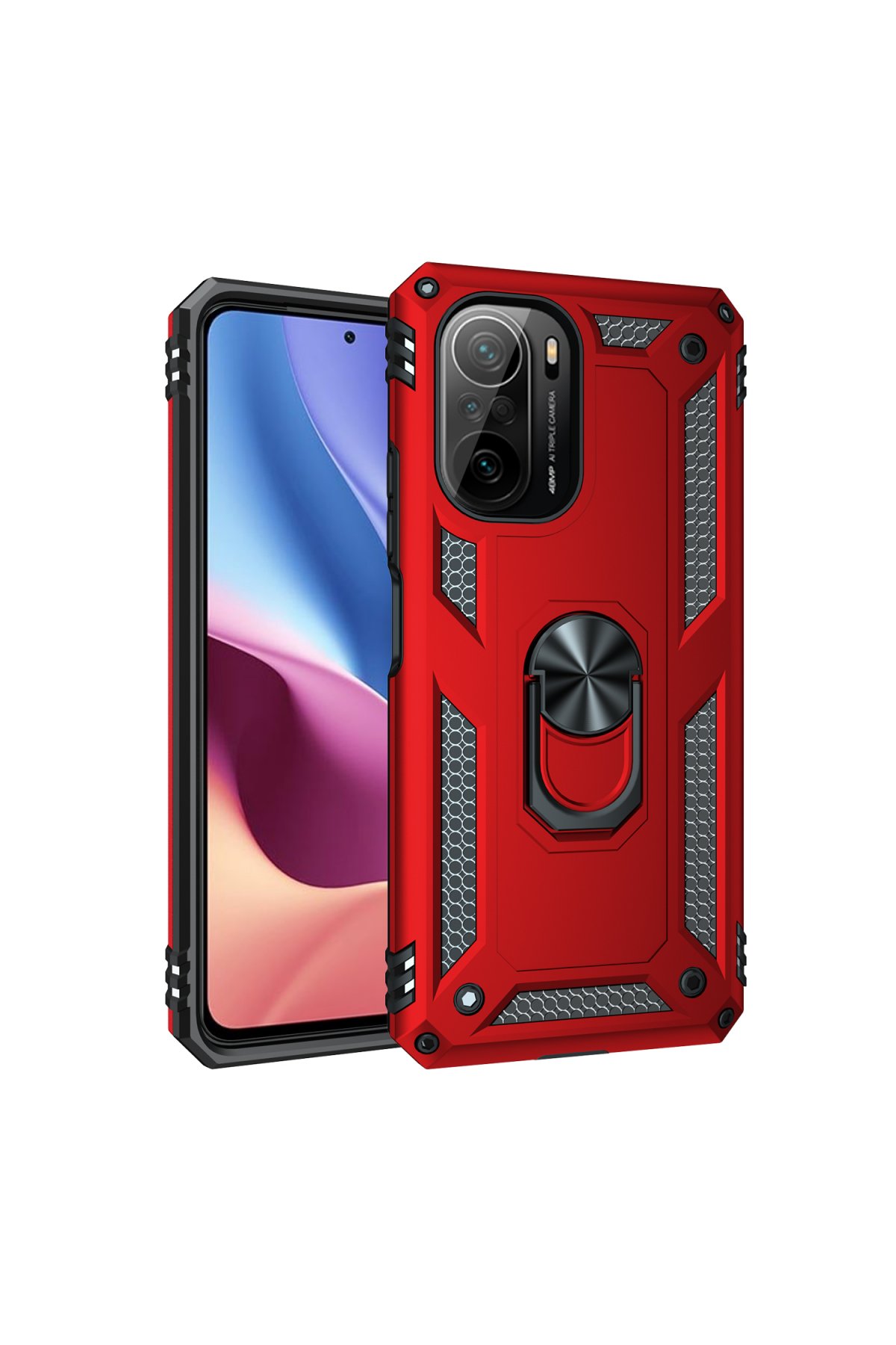 Newface Xiaomi Redmi K40 Pro Kılıf Auto Focus Kapak - Lacivert