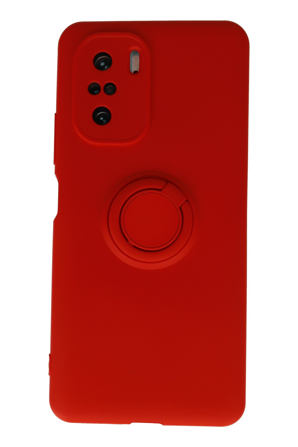 Newface Xiaomi Redmi K40 Pro Kılıf Pars Lens Yüzüklü Silikon - Yeşil