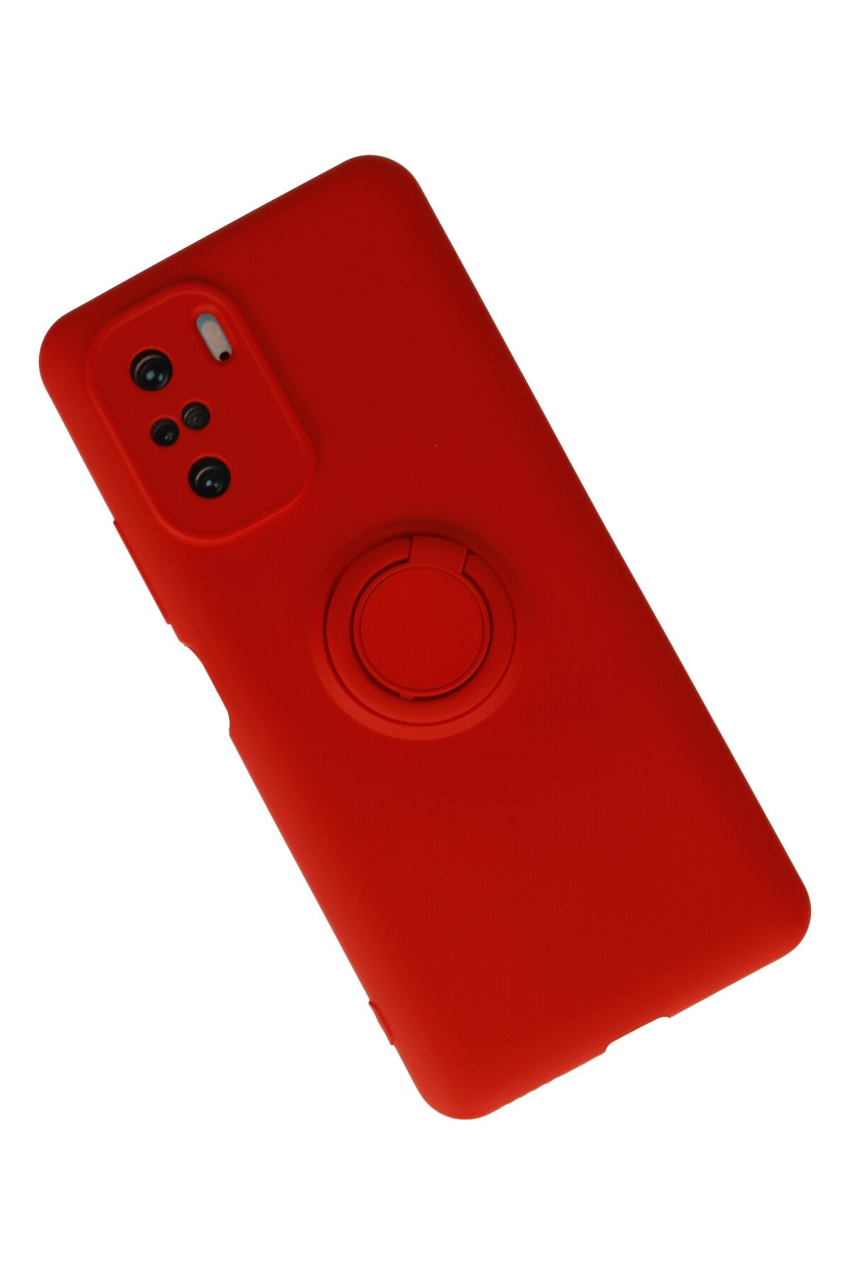 Newface Xiaomi Redmi K40 Pro Kılıf Pars Lens Yüzüklü Silikon - Yeşil