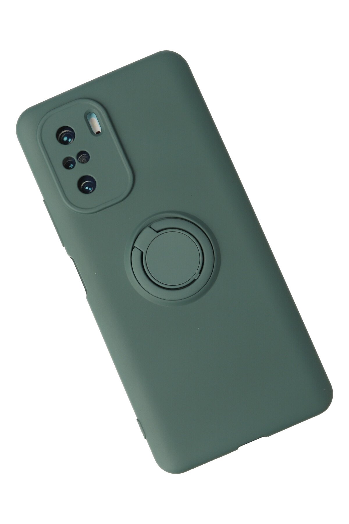 Newface Xiaomi Redmi K40 Pro Kılıf Platin Kamera Koruma Silikon - Yeşil