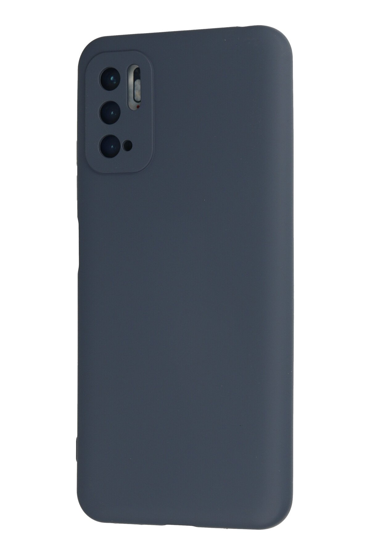 Newface Xiaomi Redmi Note 10 5G Kılıf Nano içi Kadife Silikon - Mavi