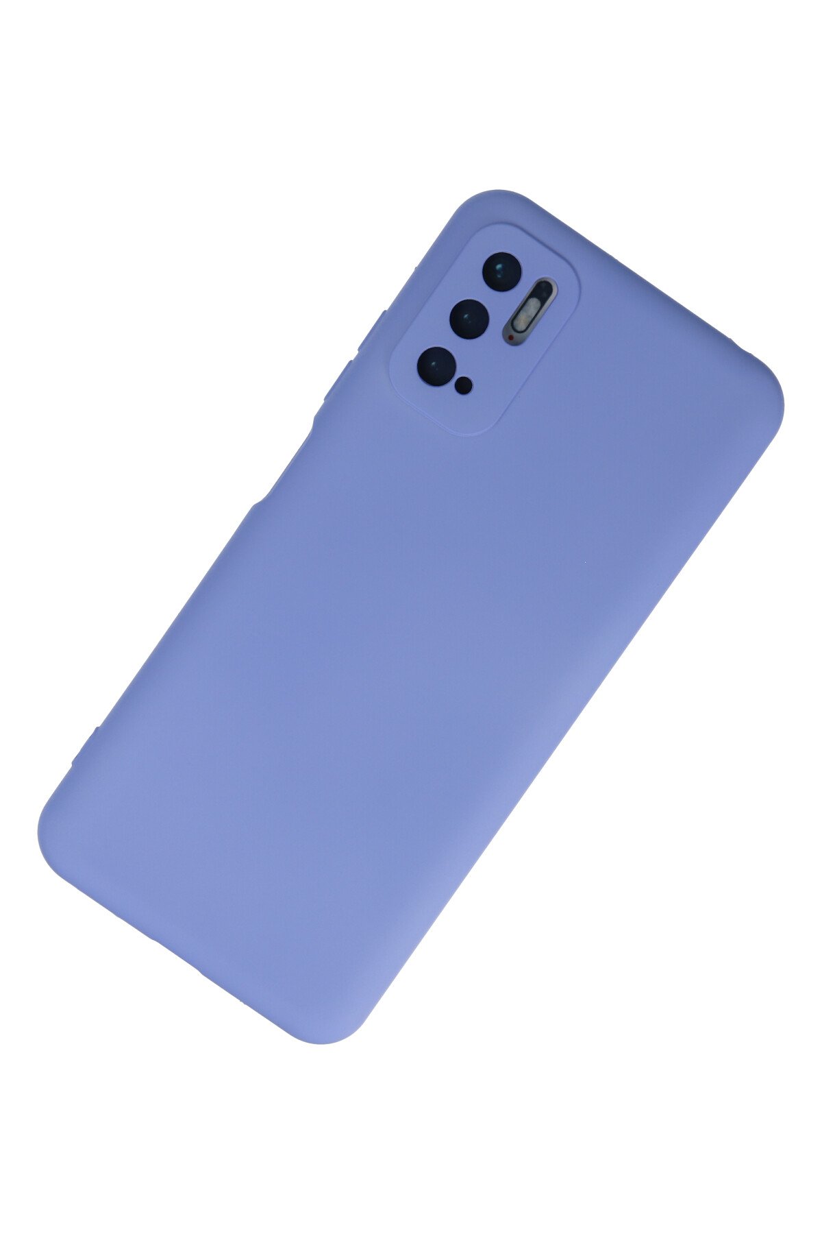 Newface Xiaomi Redmi Note 10 5G Kılıf Nano içi Kadife  Silikon - Mavi