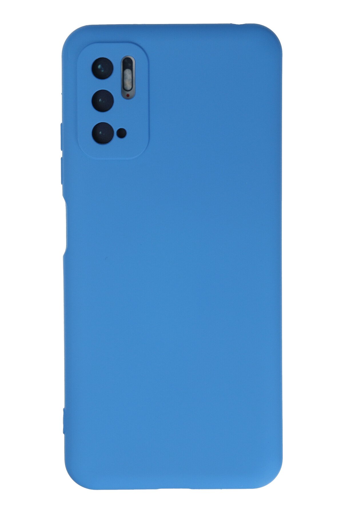 Newface Xiaomi Redmi Note 10 5G Kılıf Nano içi Kadife Silikon - Sarı