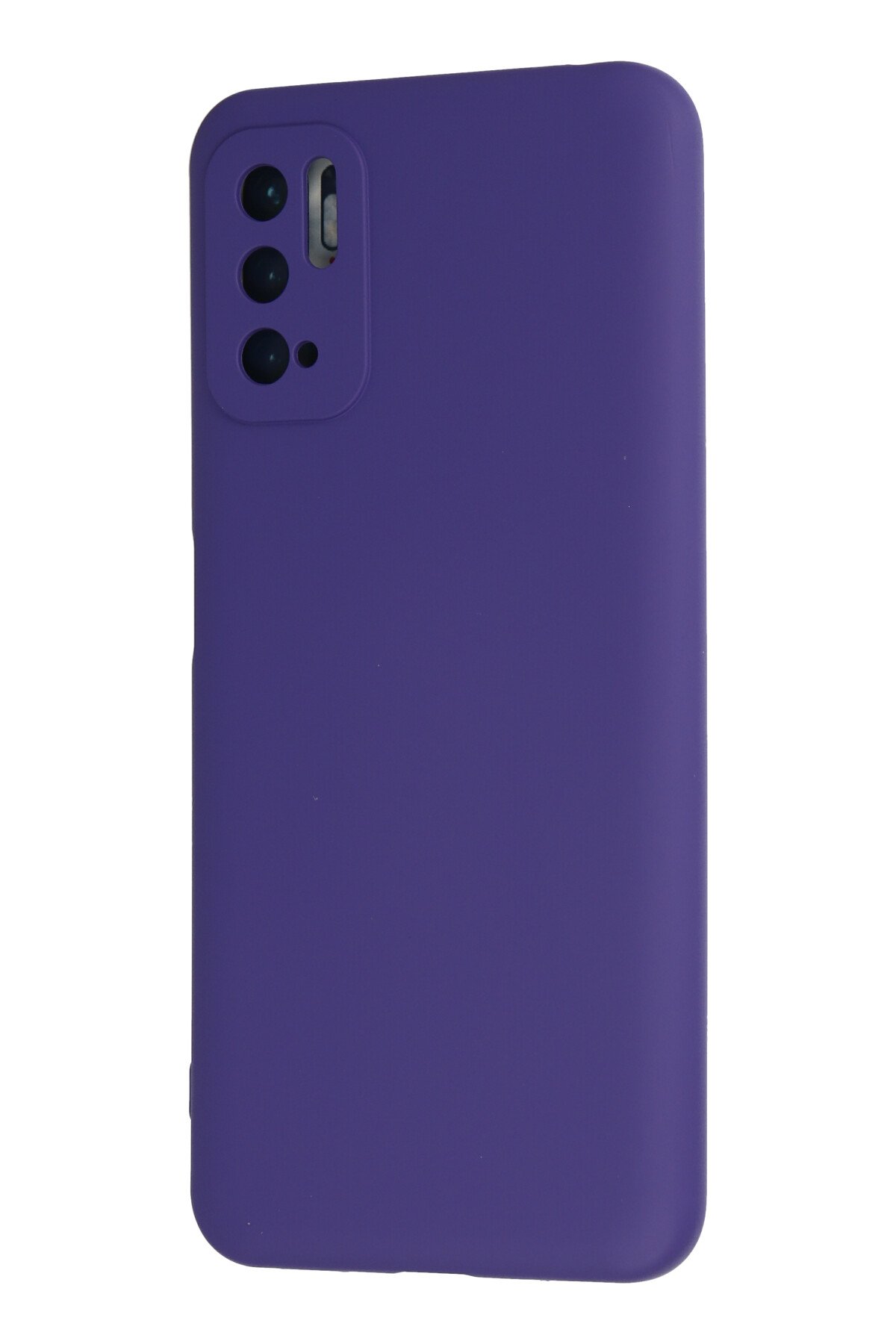 Newface Xiaomi Redmi Note 10 5G Kılıf Focus Derili Silikon - Siyah
