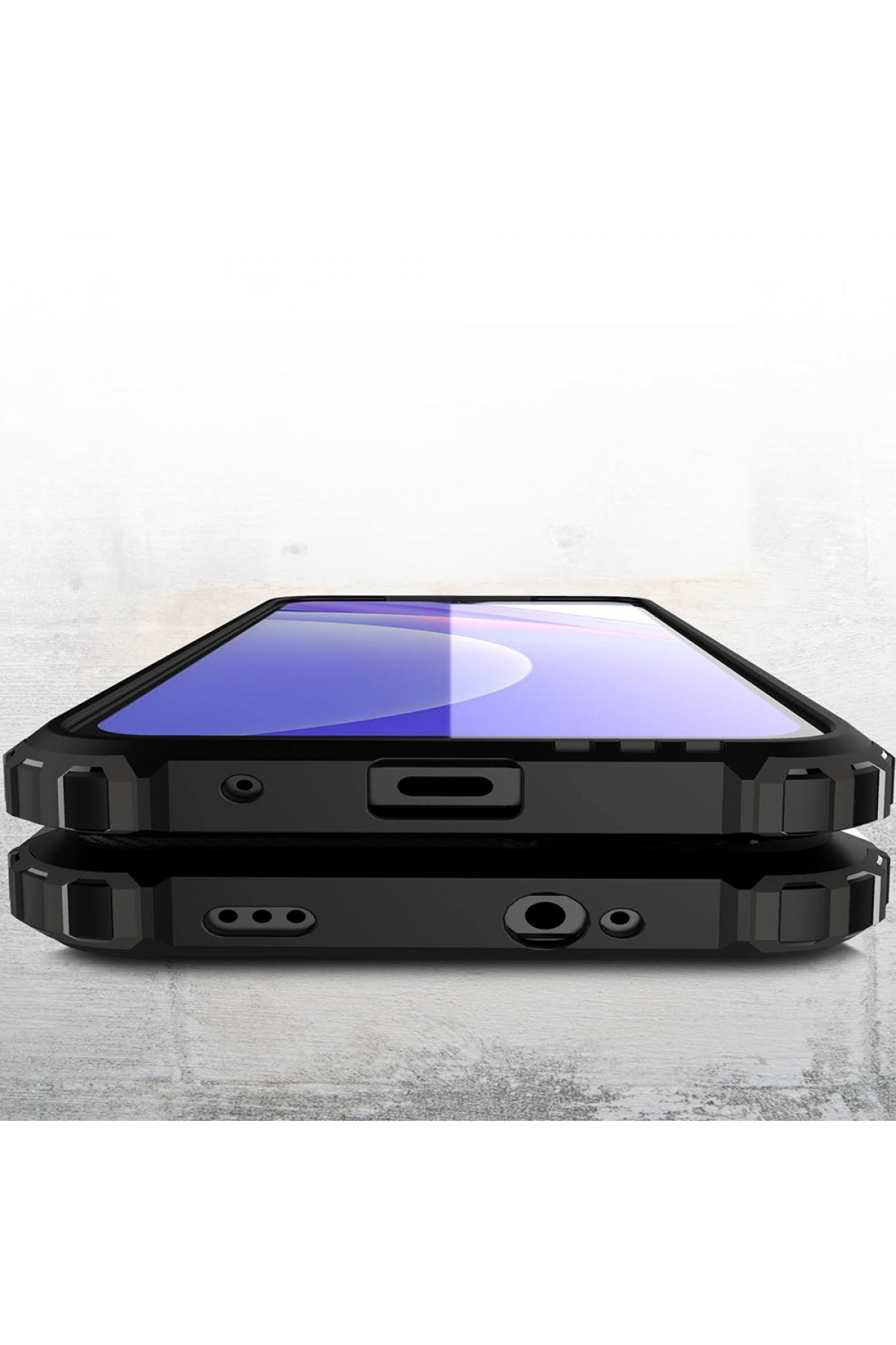 Newface Xiaomi Poco M3 Pro Kılıf Nano içi Kadife Silikon - Siyah