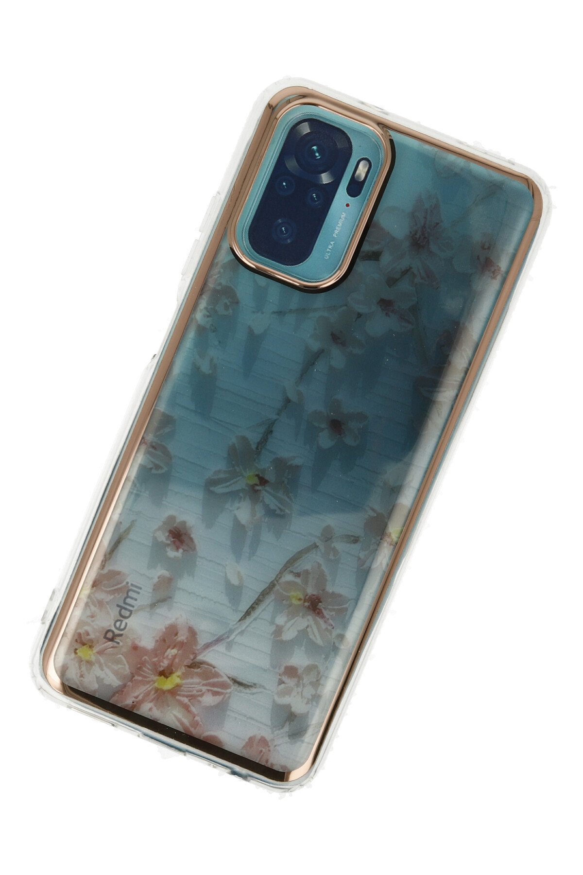 Newface Xiaomi Poco M5s Kılıf Nano içi Kadife Silikon - Gri