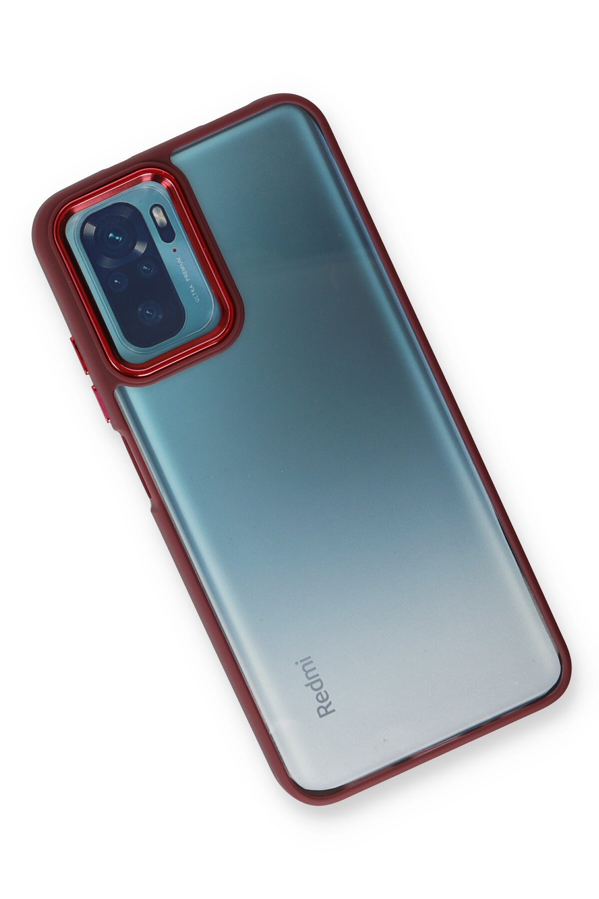Newface Xiaomi Redmi Note 10 Kılıf Montreal Yüzüklü Silikon Kapak - Siyah