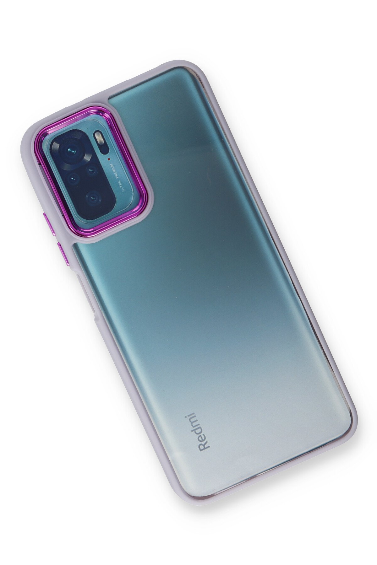 Newface Xiaomi Redmi Note 10 Kılıf Nano içi Kadife Silikon - Sarı