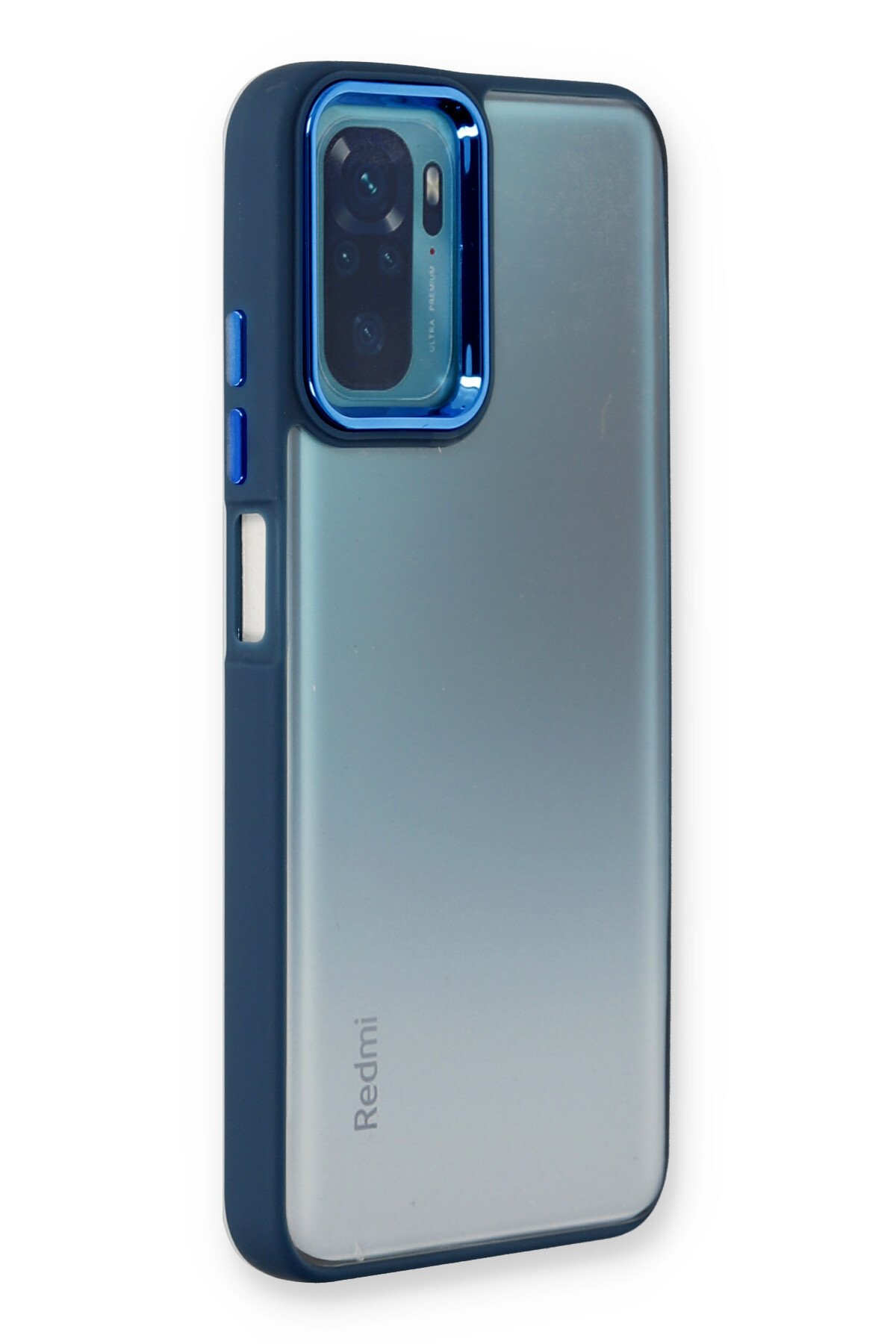 Newface Xiaomi Redmi Note 10 Kılıf Nano içi Kadife Silikon - Kırmızı