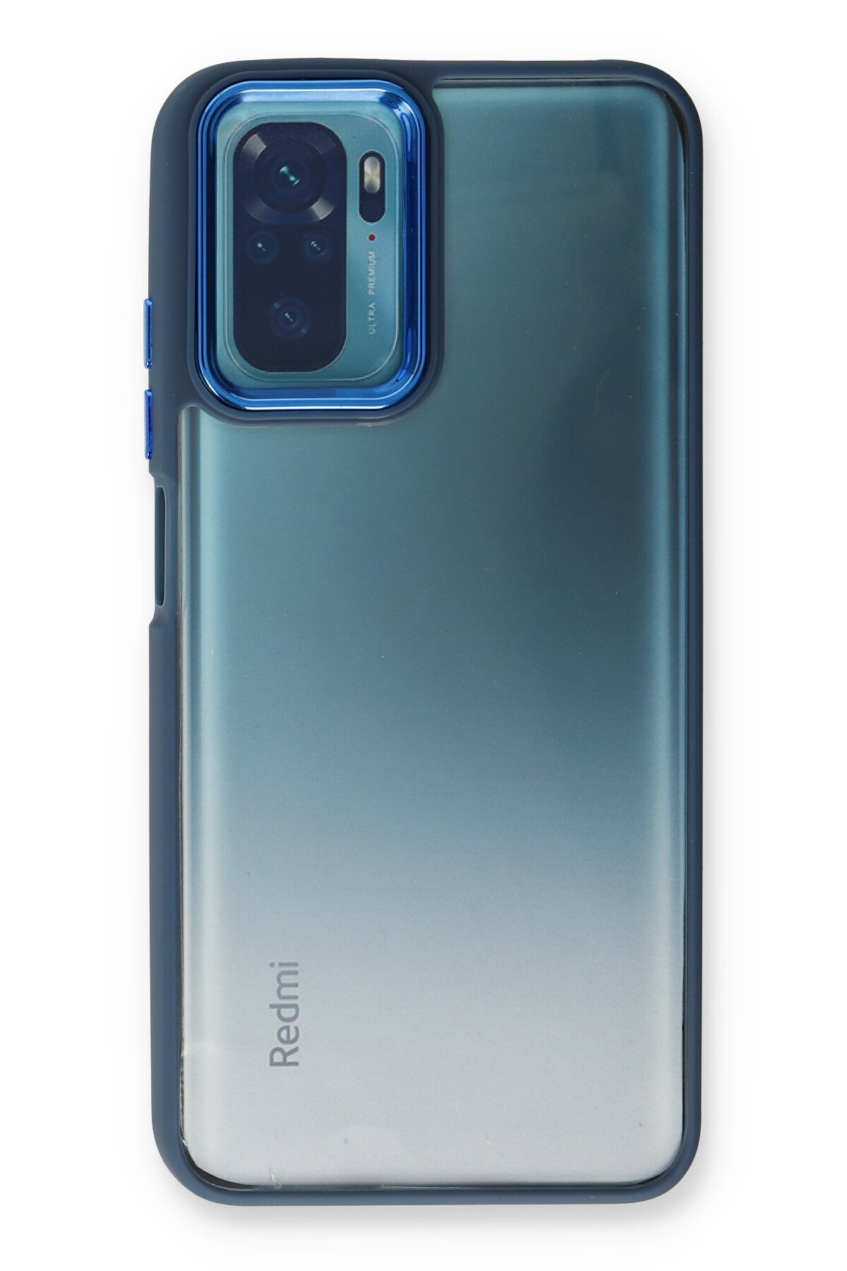 Newface Xiaomi Redmi Note 10 Kılıf Nano içi Kadife Silikon - Kırmızı